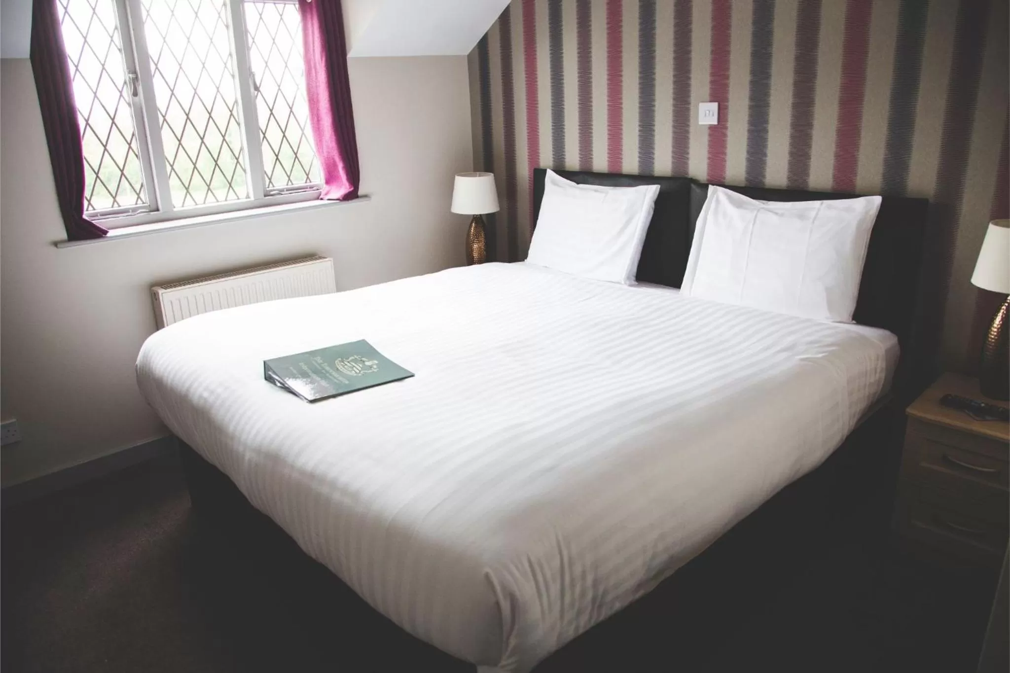 Photo of the whole room, Bed in The Throckmorton