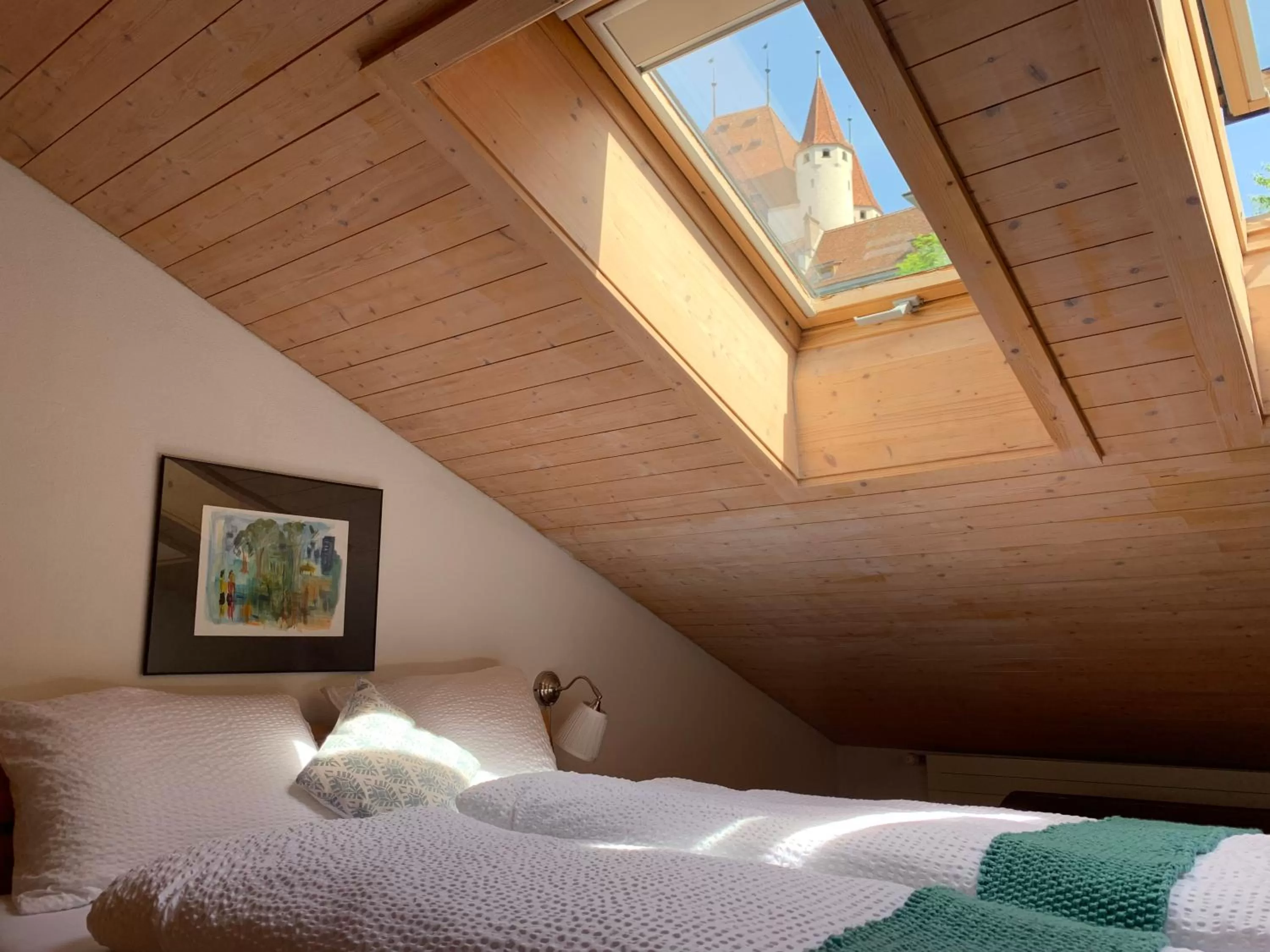 Bed in Chez Muna & Lucien