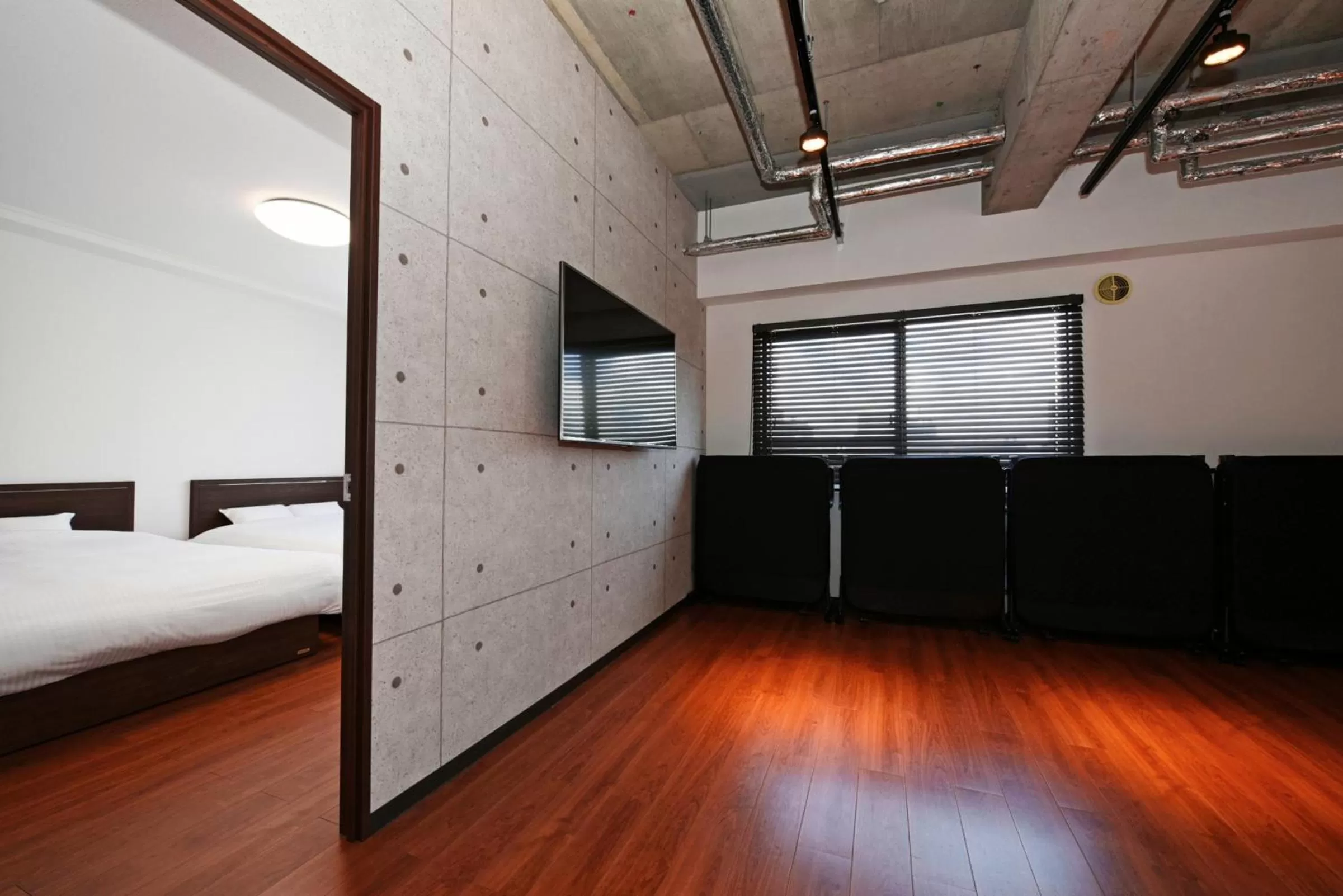 Bedroom in Hostel PLEASURE MARUYAMA