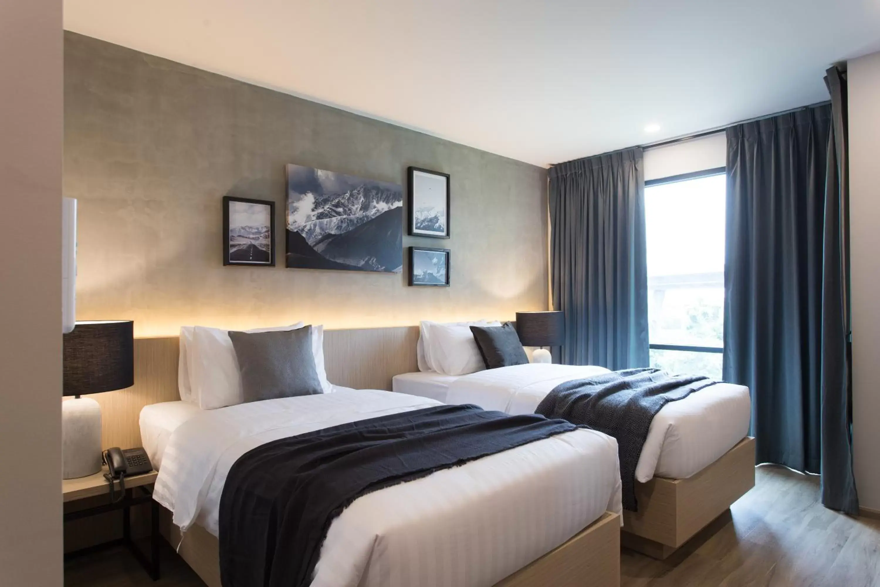 Standard Twin Room in The Journey Hotel Bangna Standard Twin Room in The Journey Hotel Bangna