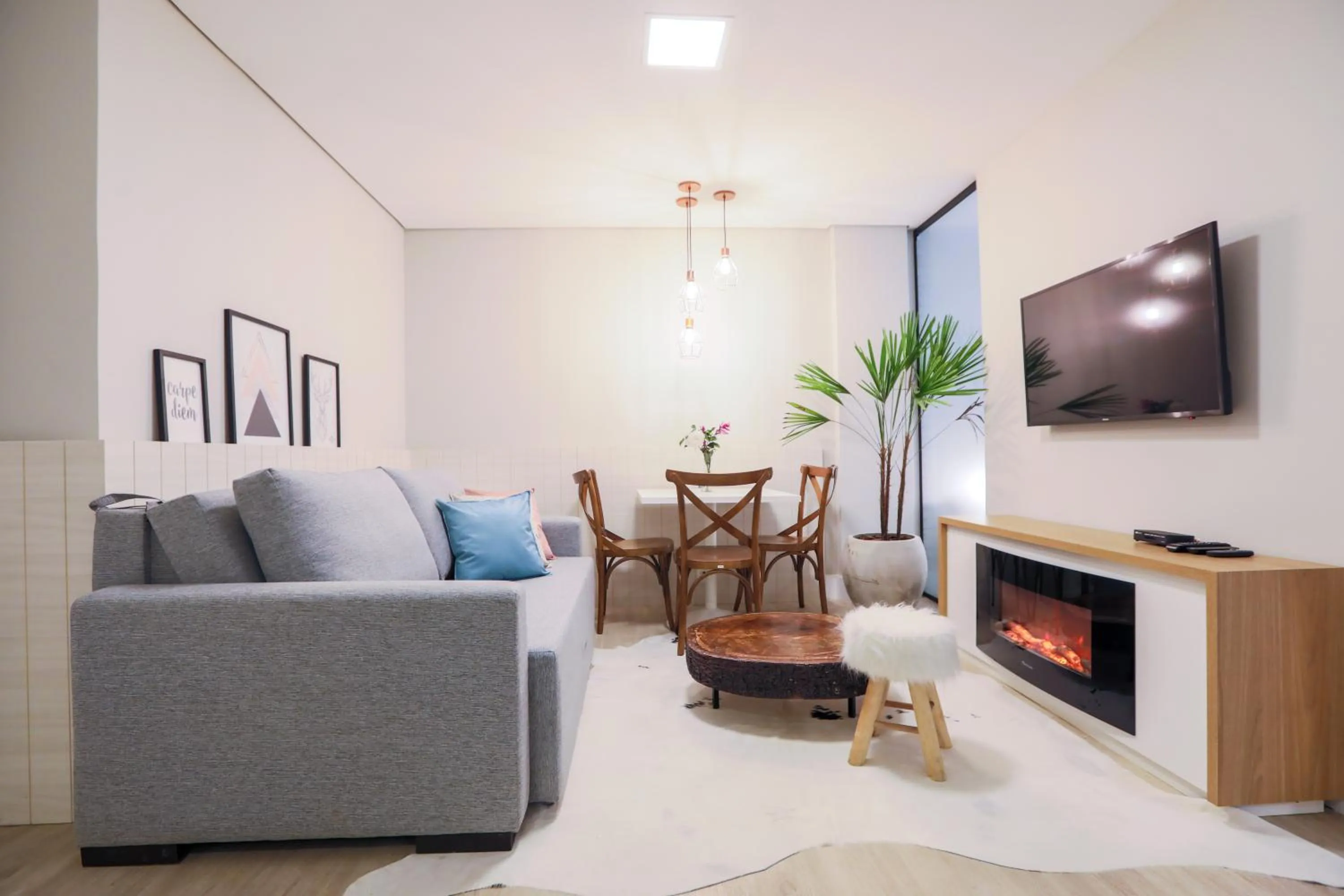 Communal lounge/ TV room in Carpe Diem Boutique e Spa