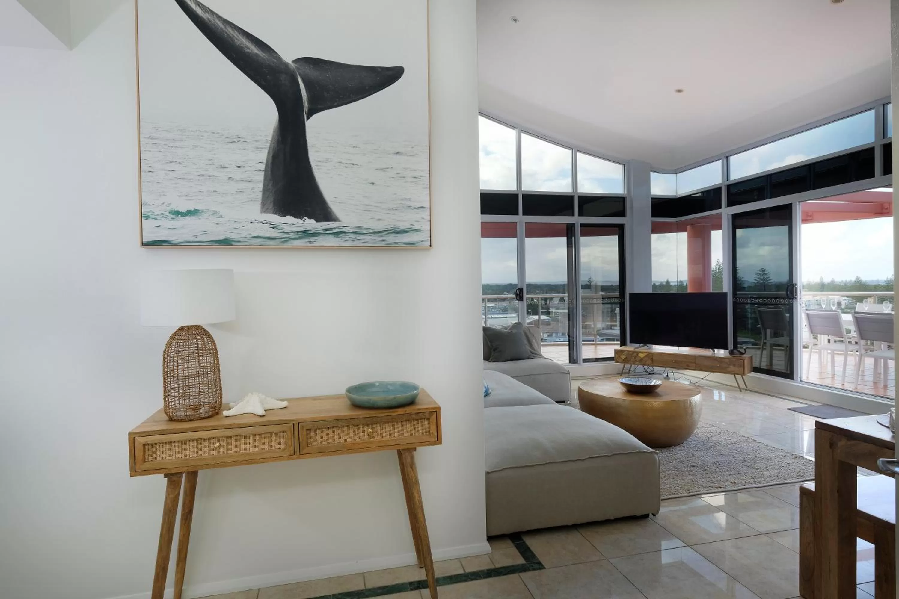 Seating Area in Sunrise Luxury Apartments