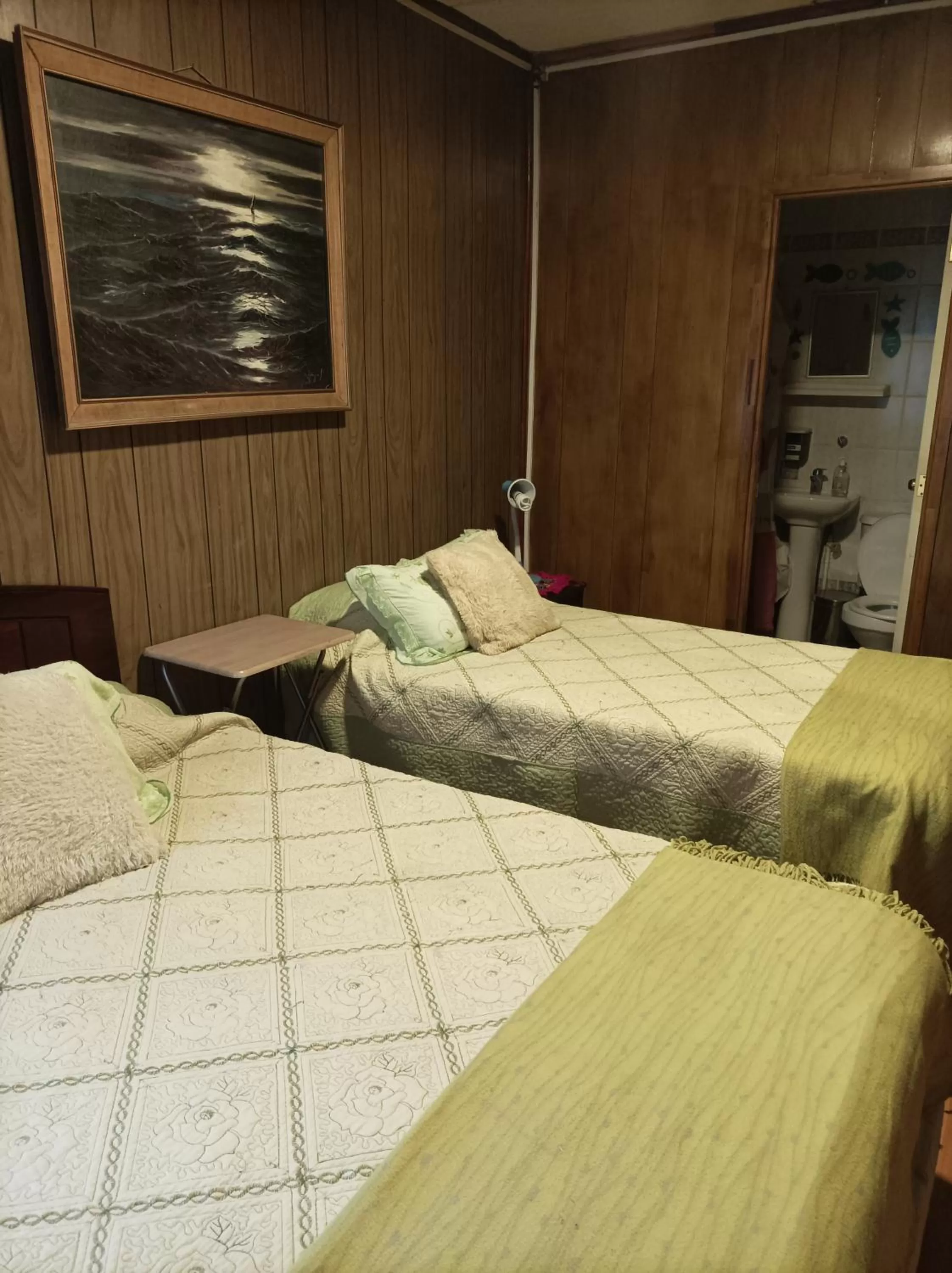 Bed in Alojamiento familiar rey