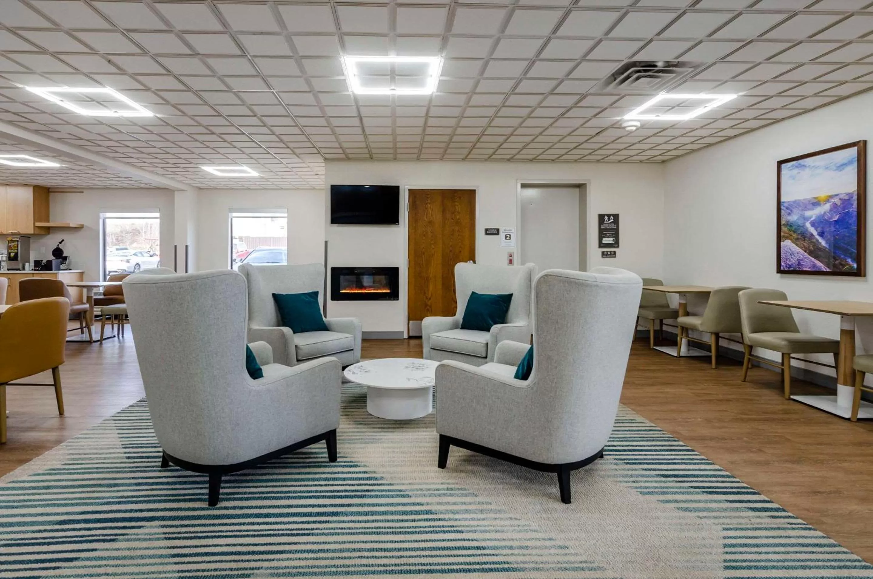 Lobby or reception in Comfort Inn Beckley