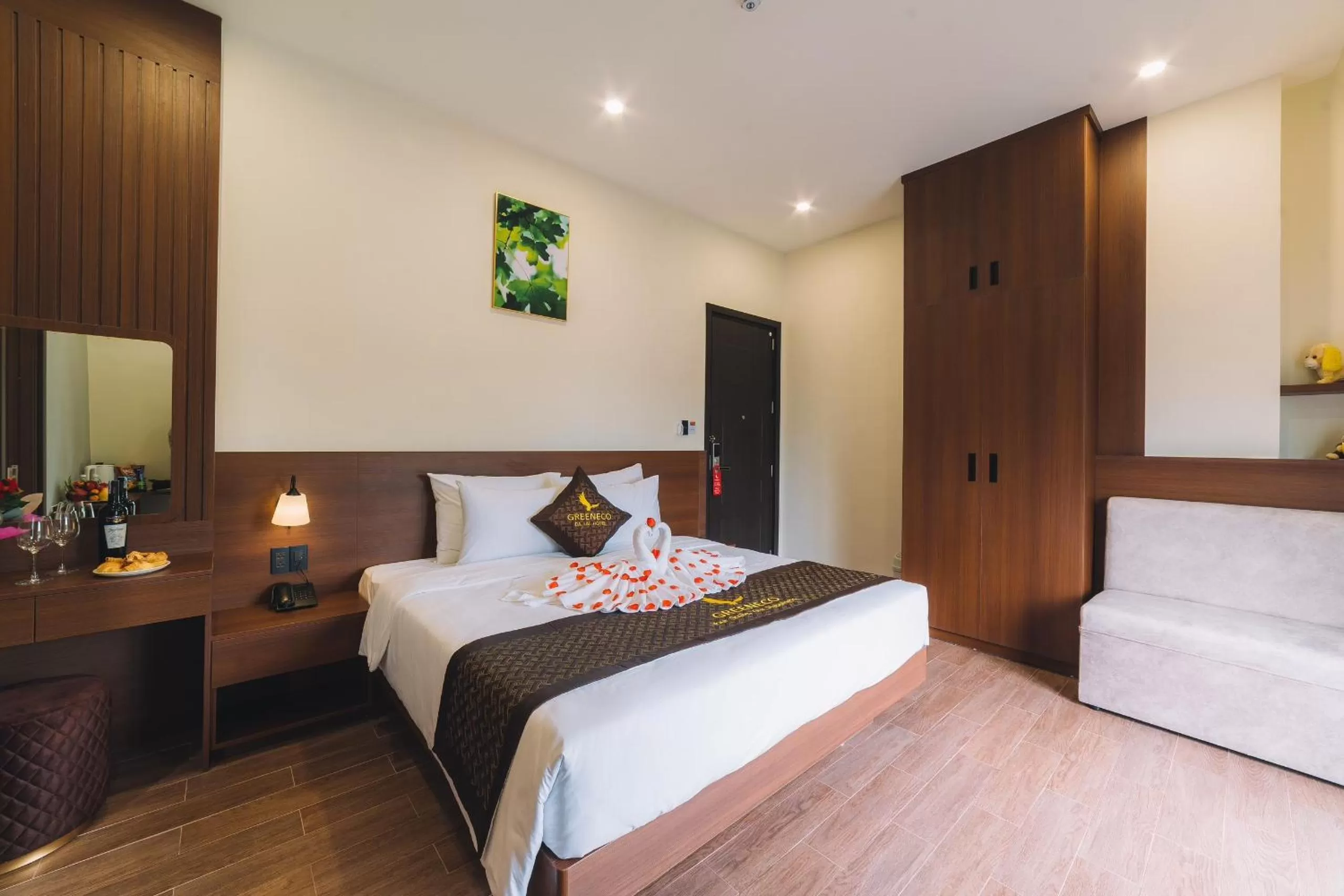 King Suite in GREENECO DA LAT HOTEL - Khách sạn Green Eco Đà Lạt