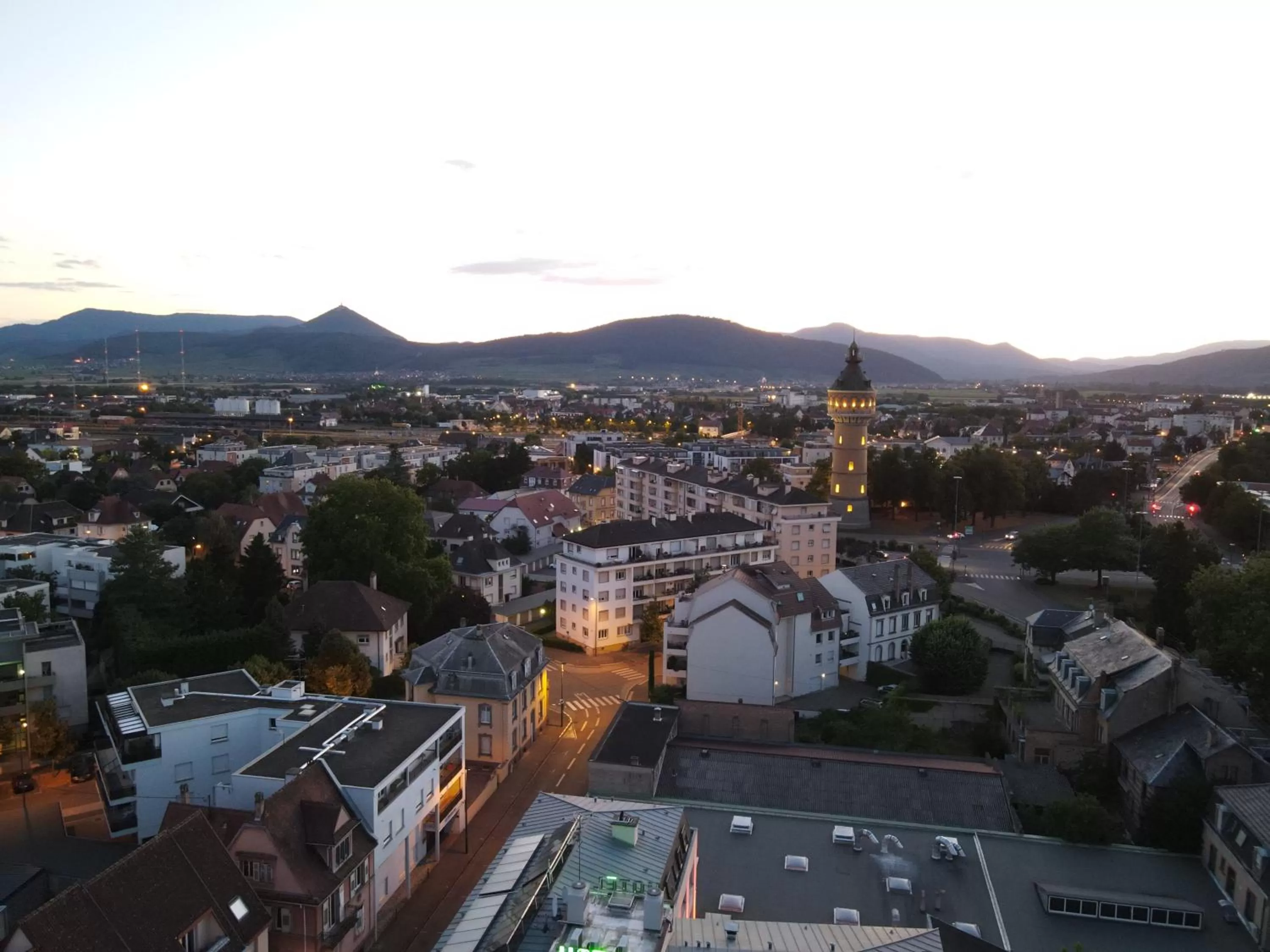 View (from property/room) in Hôtel Restaurant Vaillant Colmar Nord