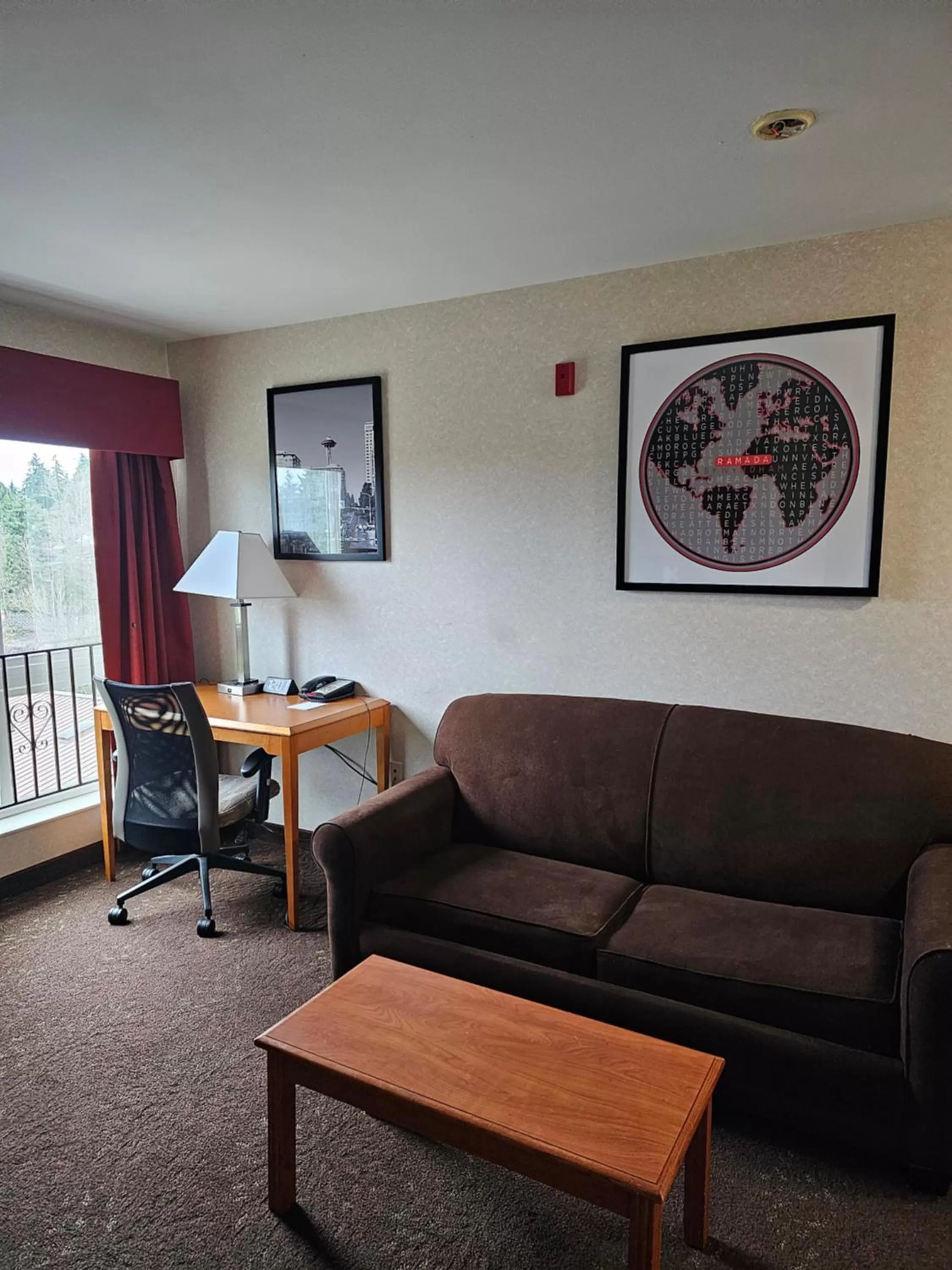 One-Bedroom King Suite - Non-Smoking in Ramada by Wyndham SeaTac Airport