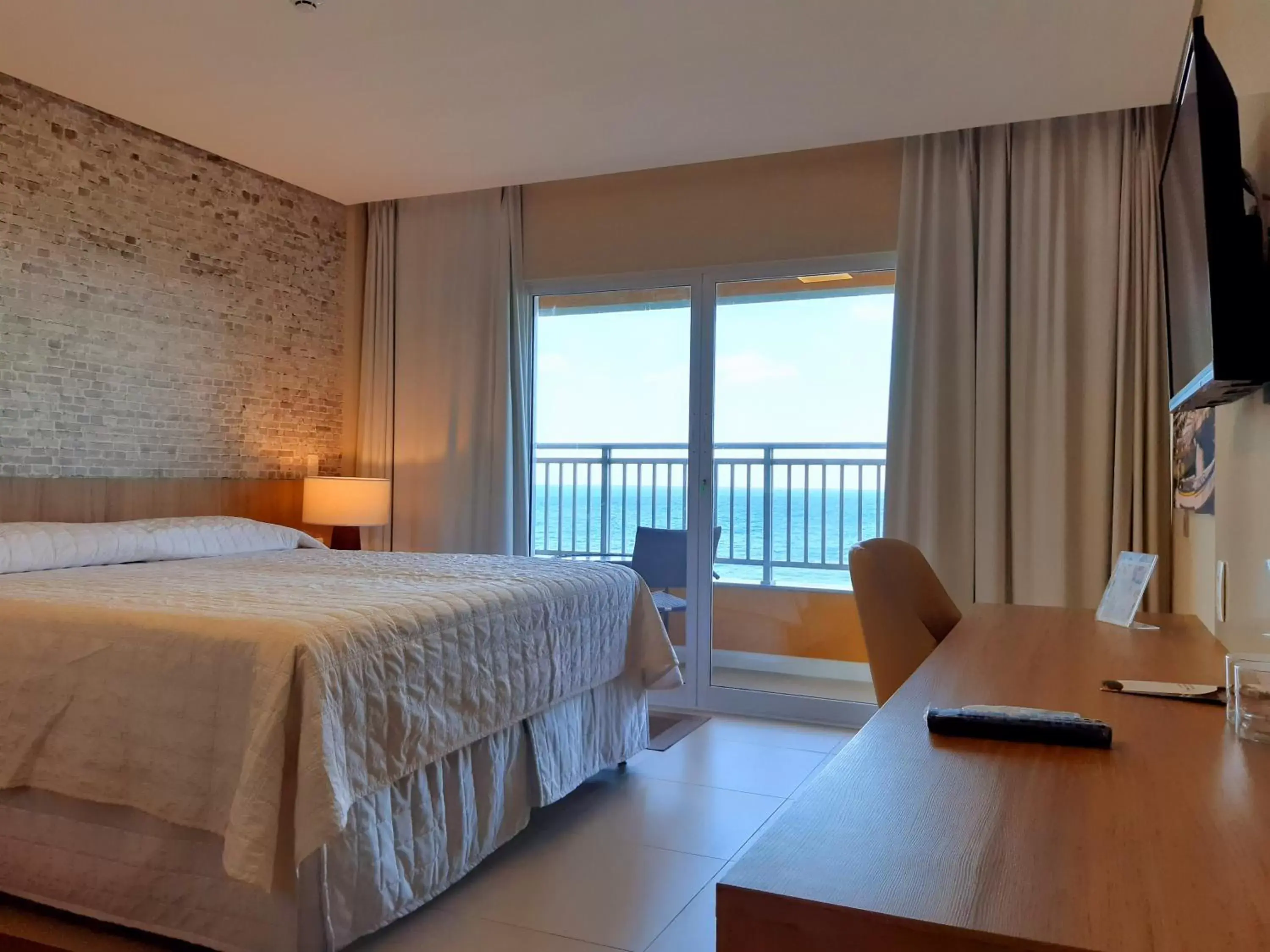 Deluxe Double or Twin Room with Ocean View - single occupancy in Hotel Senac Barreira Roxa Deluxe Double or Twin Room with Ocean View - single occupancy in Hotel Senac Barreira Roxa