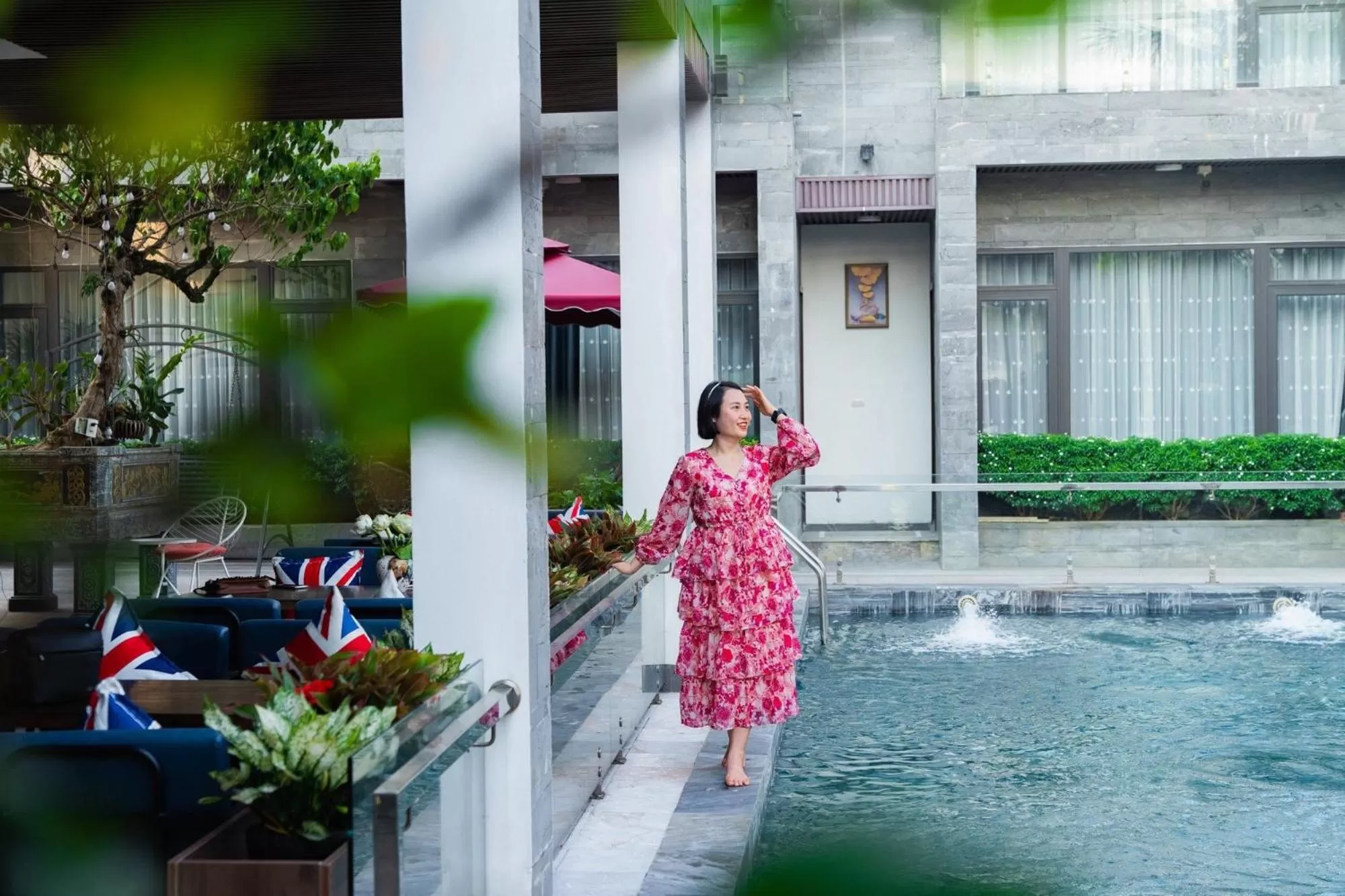 Swimming pool in Ninh Bình Premier hotel