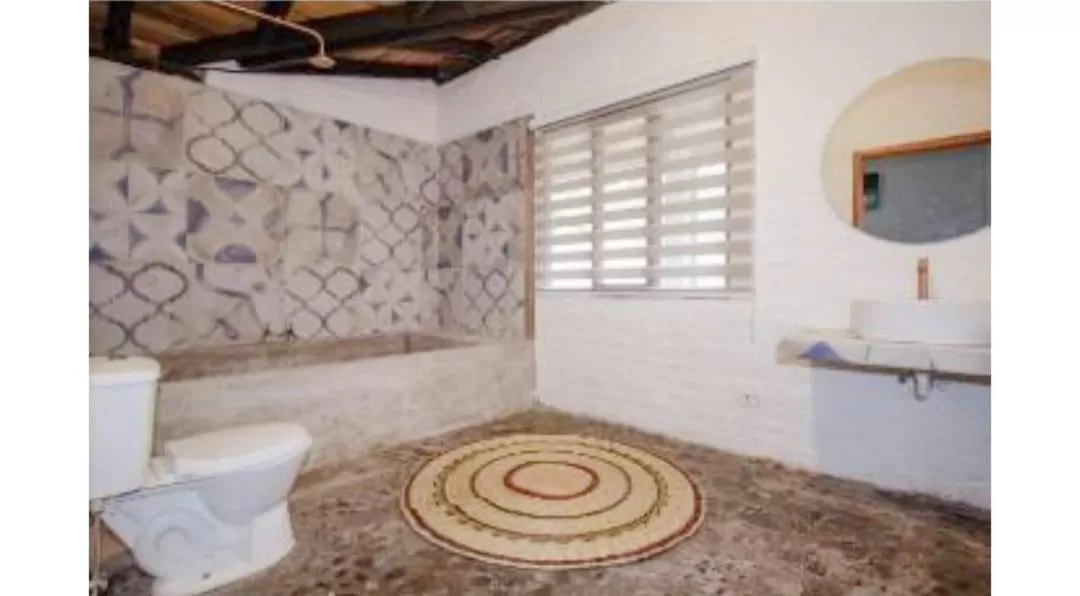 Bathroom in Rústic Hotel Quinta La Aurora