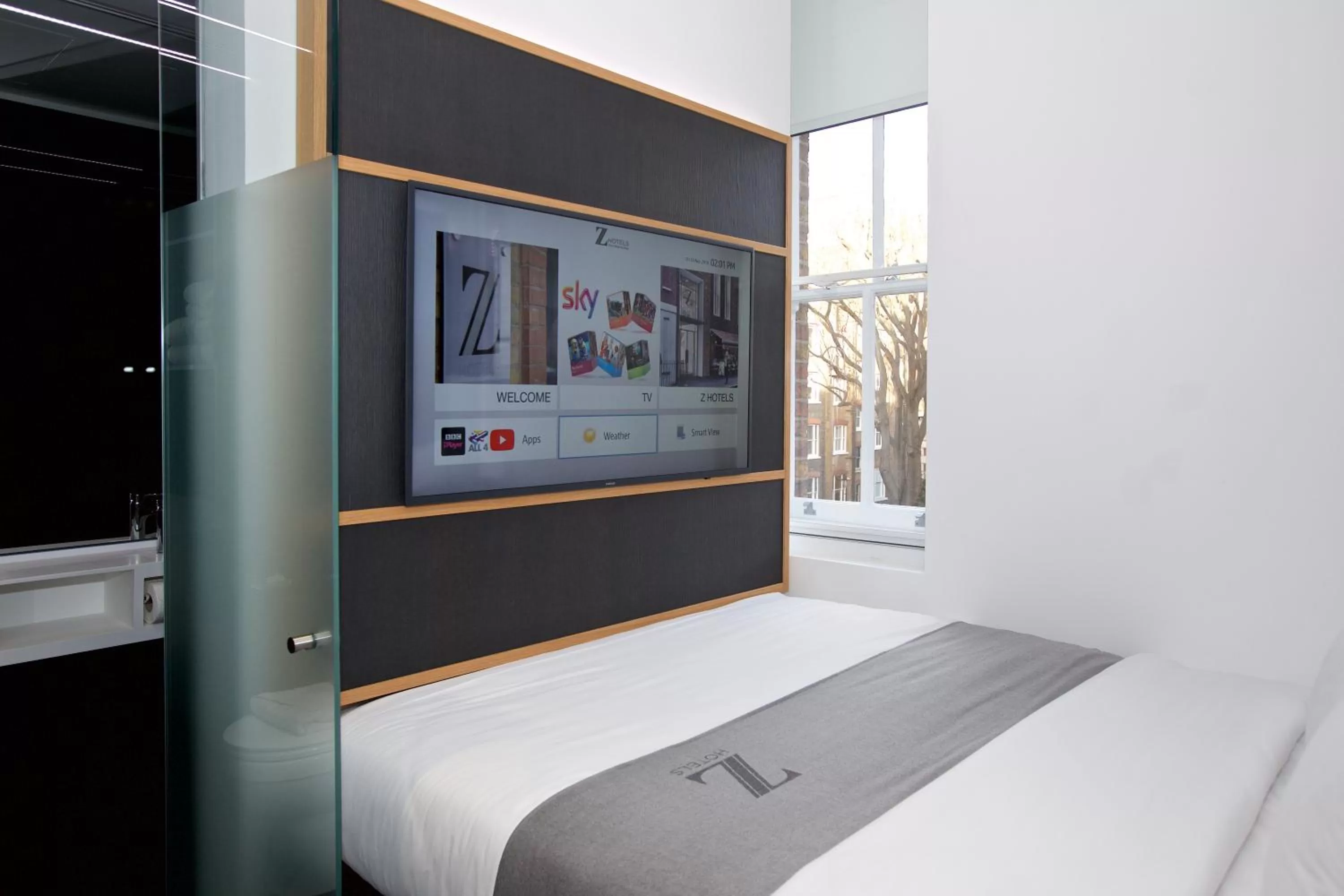 Bedroom, Bed in The Z Hotel Covent Garden