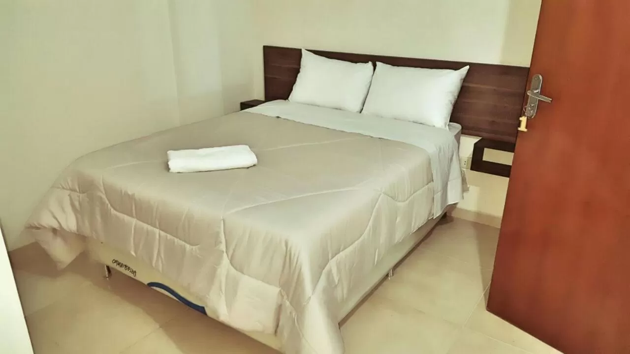 Bed in Hotel Sur Brasil