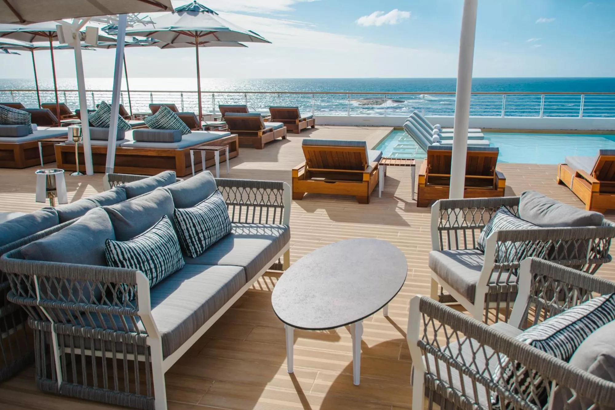 Patio in The Marly Boutique Hotel