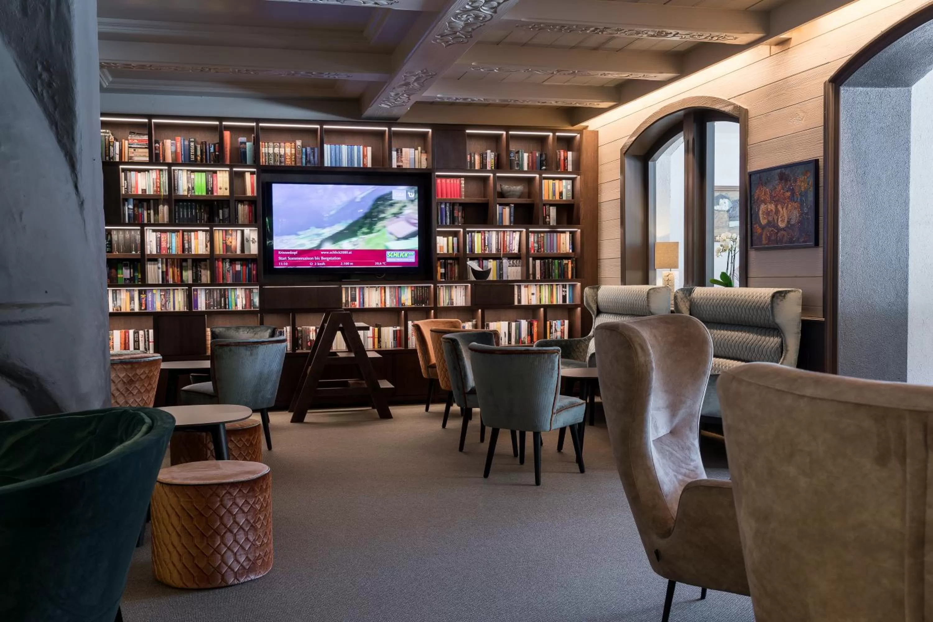 Lobby or reception in Alpenhotel Tirolerhof