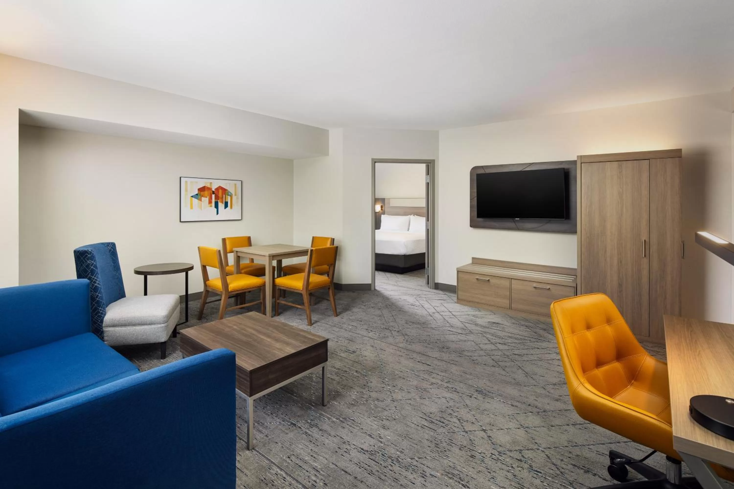 TV and multimedia, Bed in Holiday Inn Express Hotel & Suites Port St. Lucie West by IHG