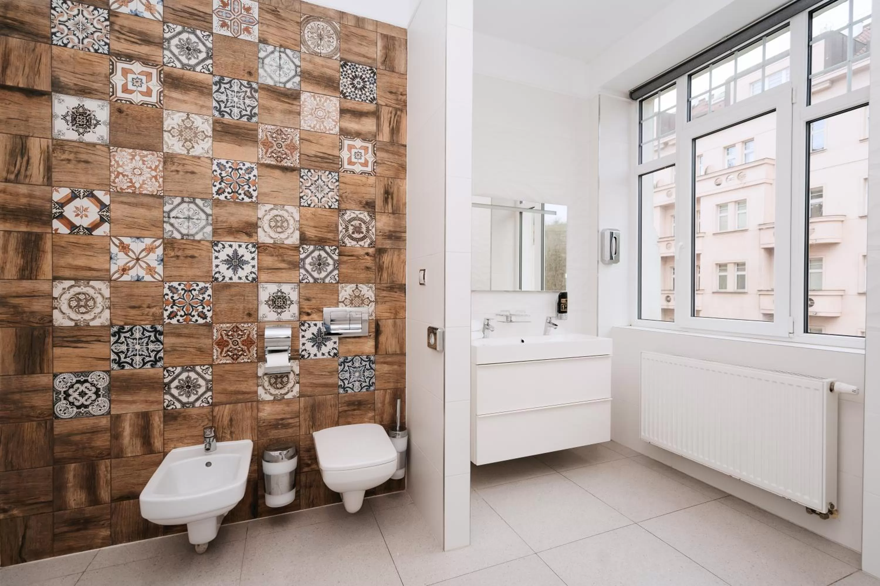 Toilet in Union Hotel Prague