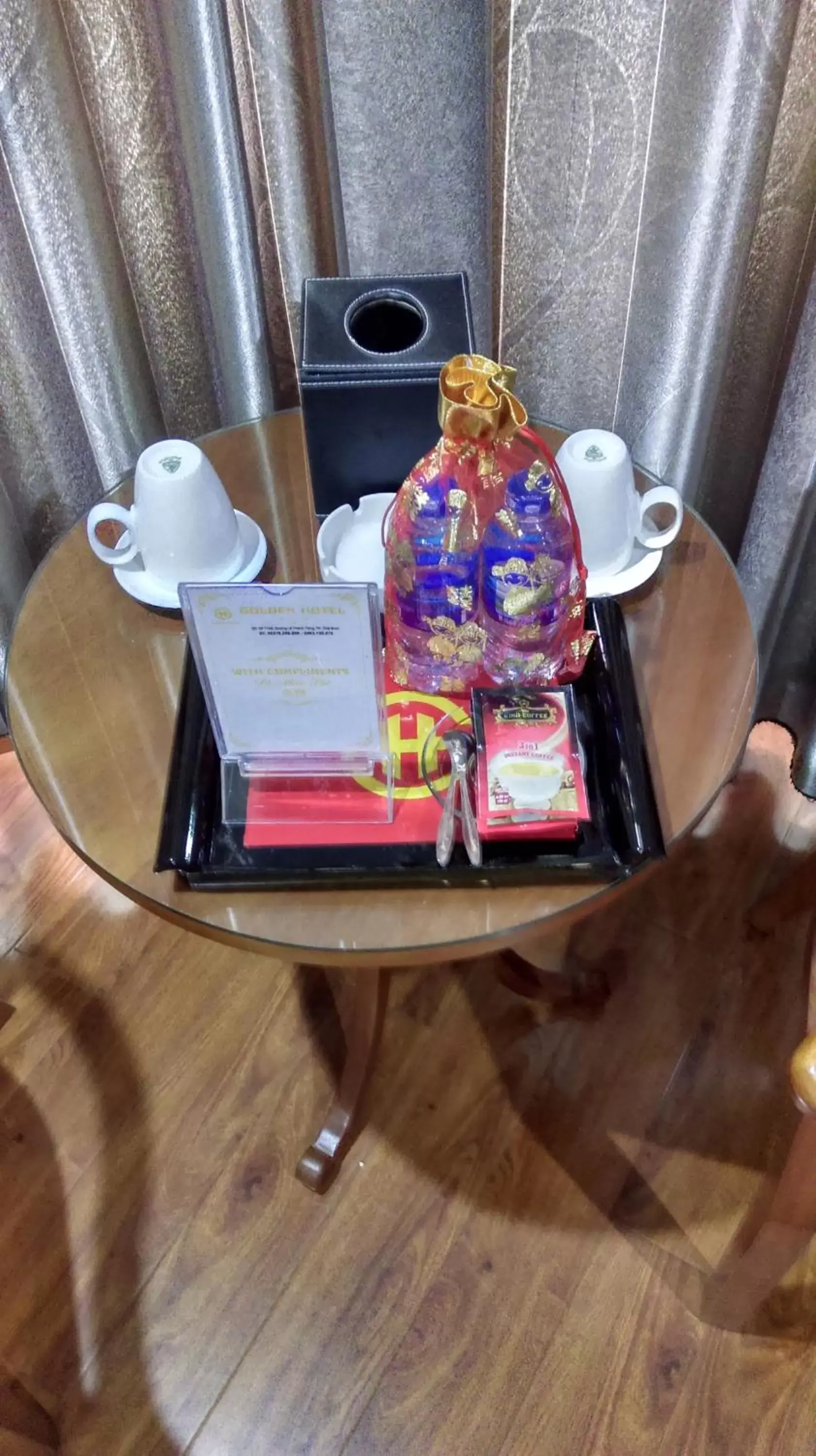 Superior Double Room with City View in Golden Thai binh Hotel Superior Double Room with City View in Golden Thai binh Hotel