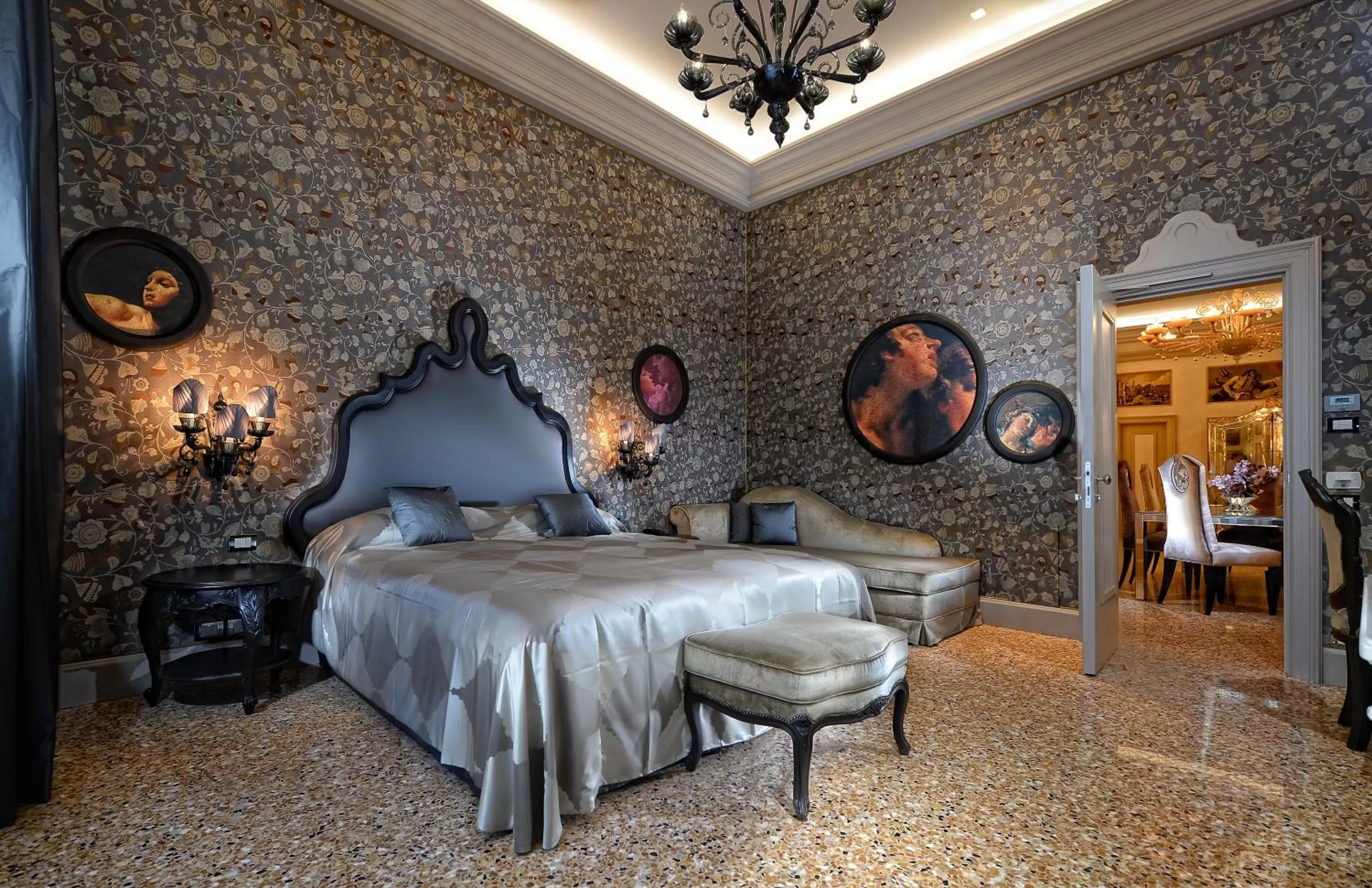 Bed in Hotel Palazzetto Madonna