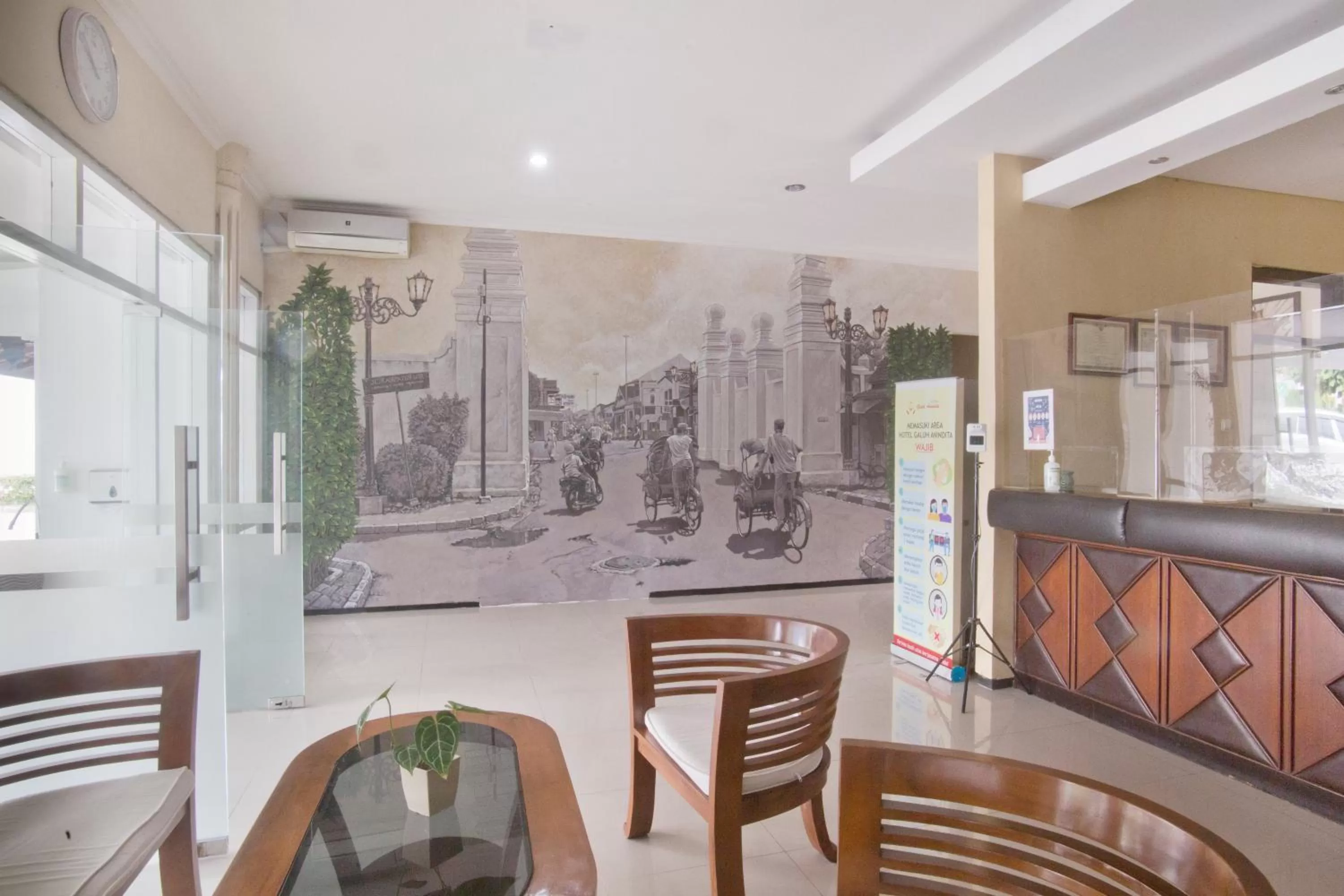 Lobby or reception in Hotel Galuh Anindita