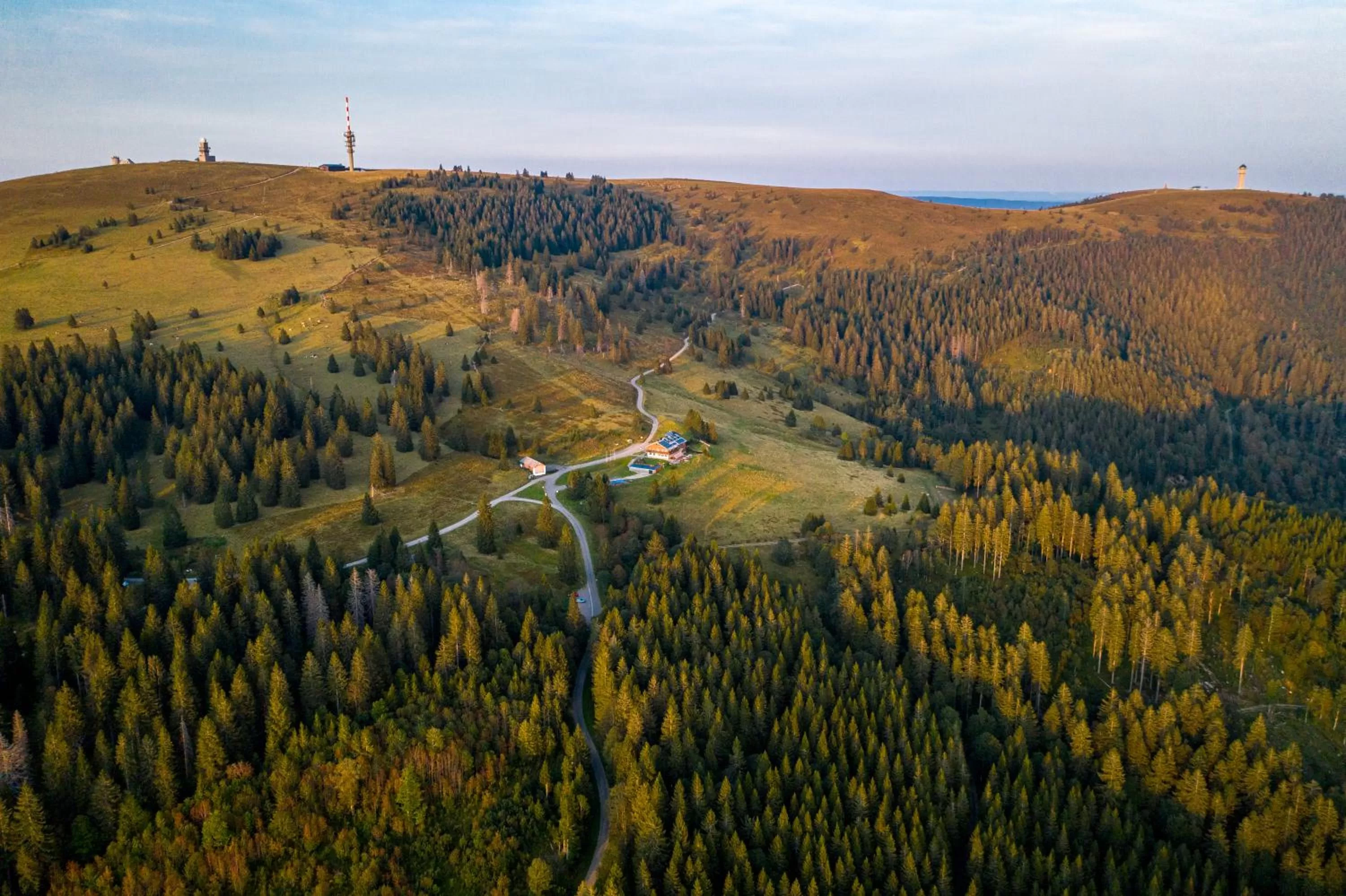 Bird's eye view in Berggasthof zur Todtnauer Hütte