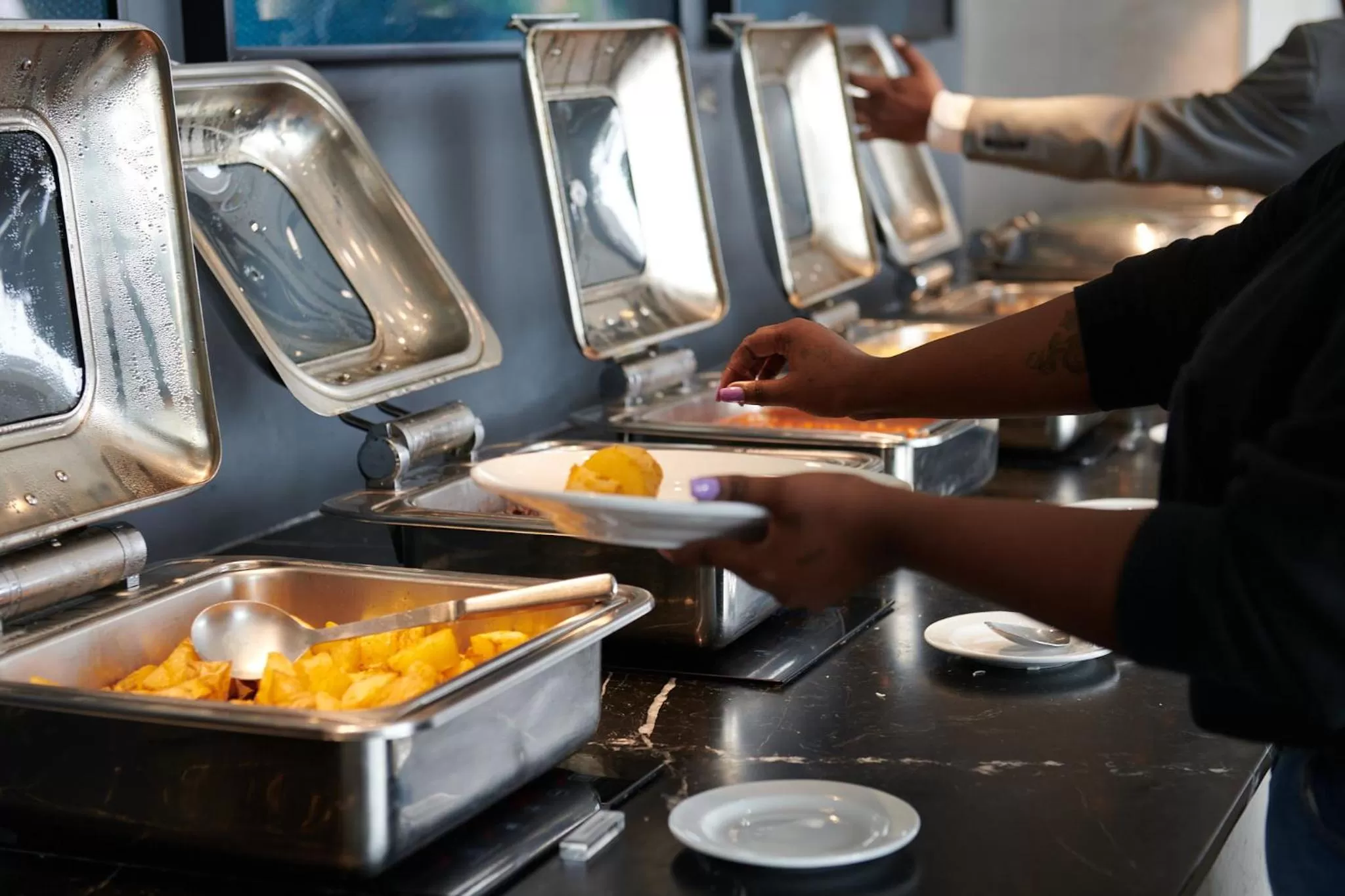 Buffet breakfast in The Capital Pearls Hotel