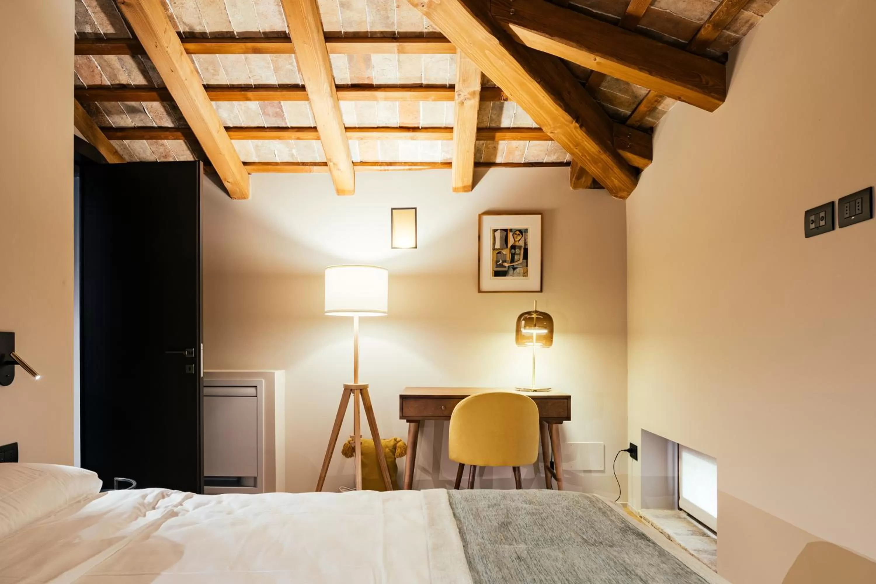 Bedroom, Bed in Casa del Vicario