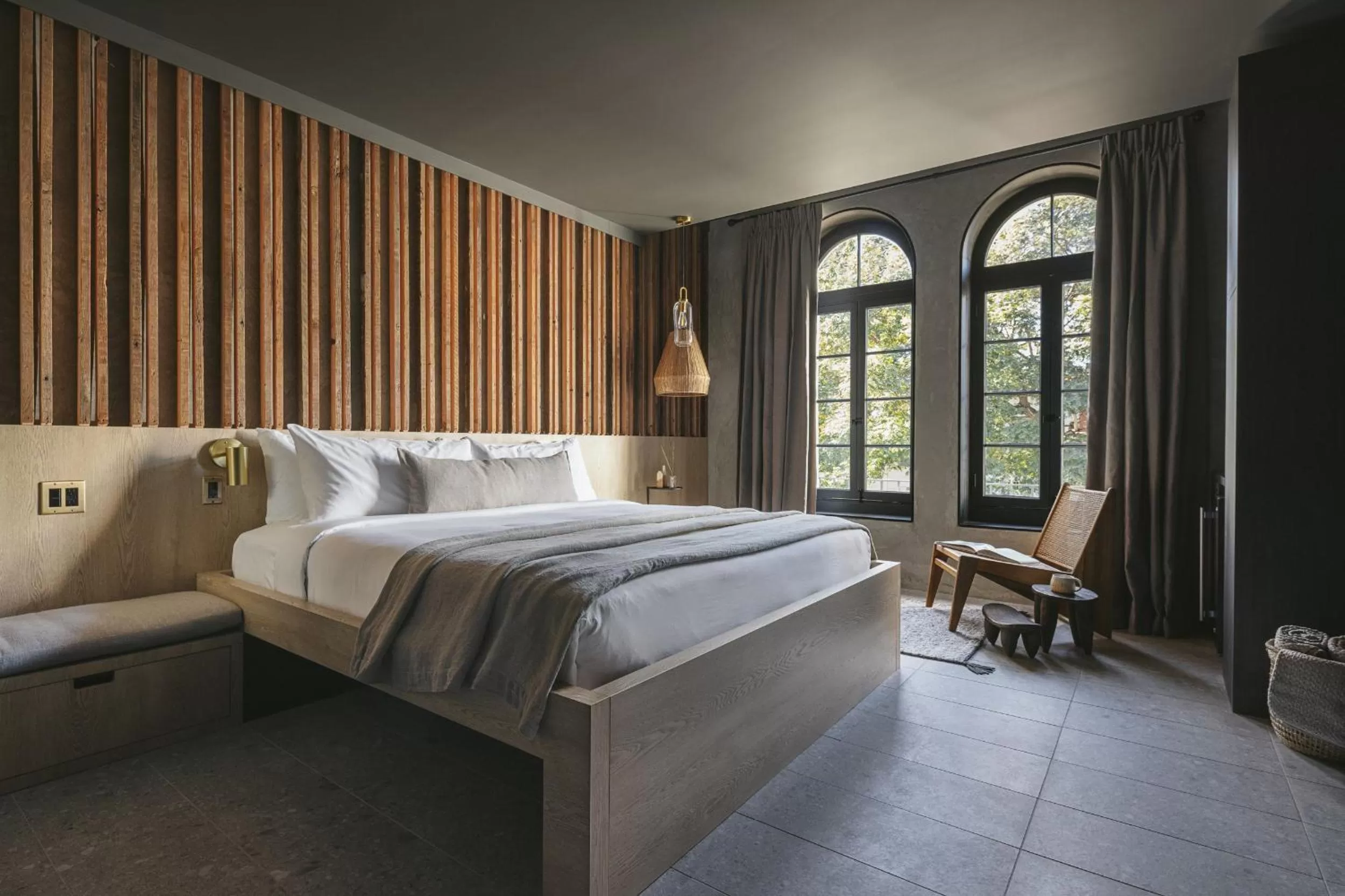 Bed in Drift Santa Barbara, a Member of Design Hotels