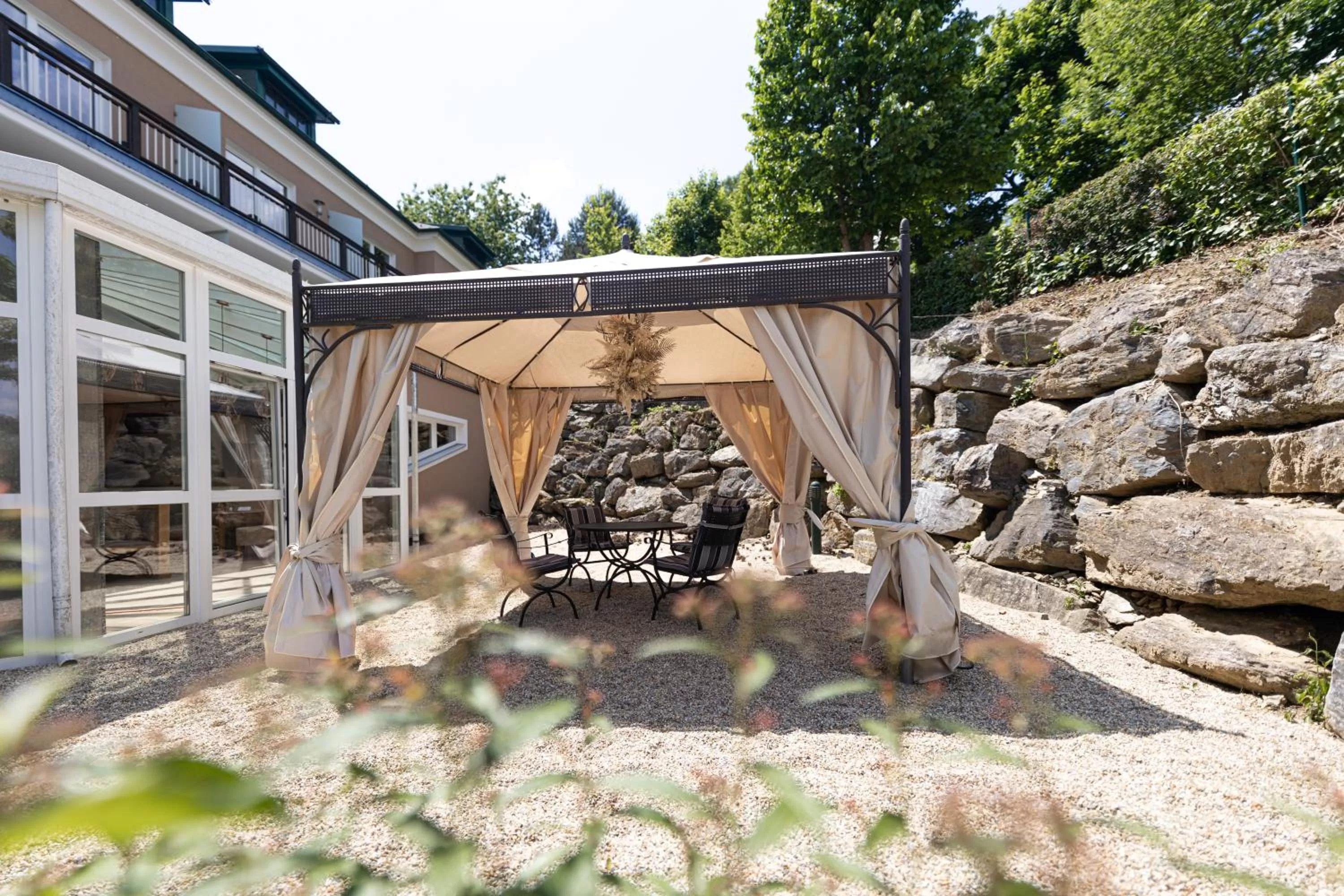 Garden in Hotel Schlafgut