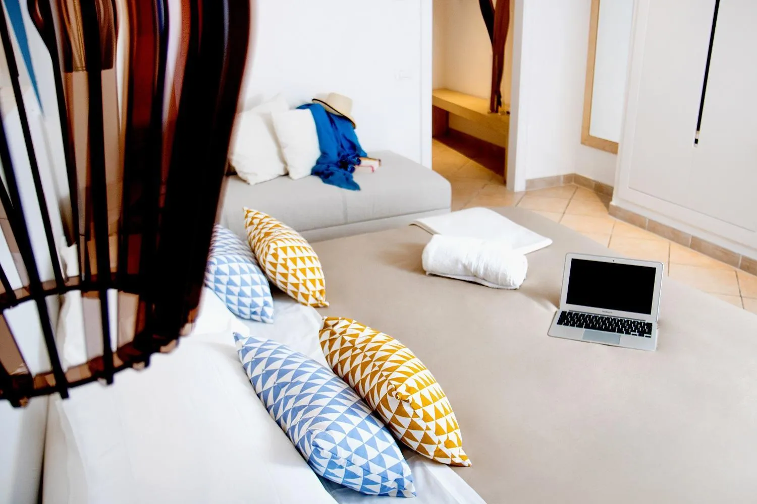 Bedroom, Bed in Hotel Rivage