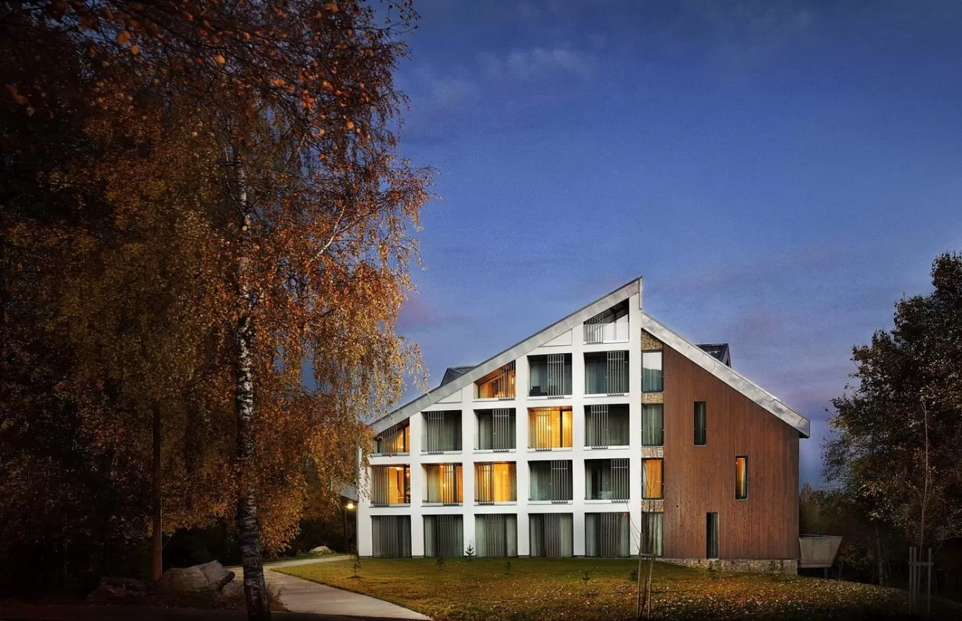 Property building in Apartmány Horec