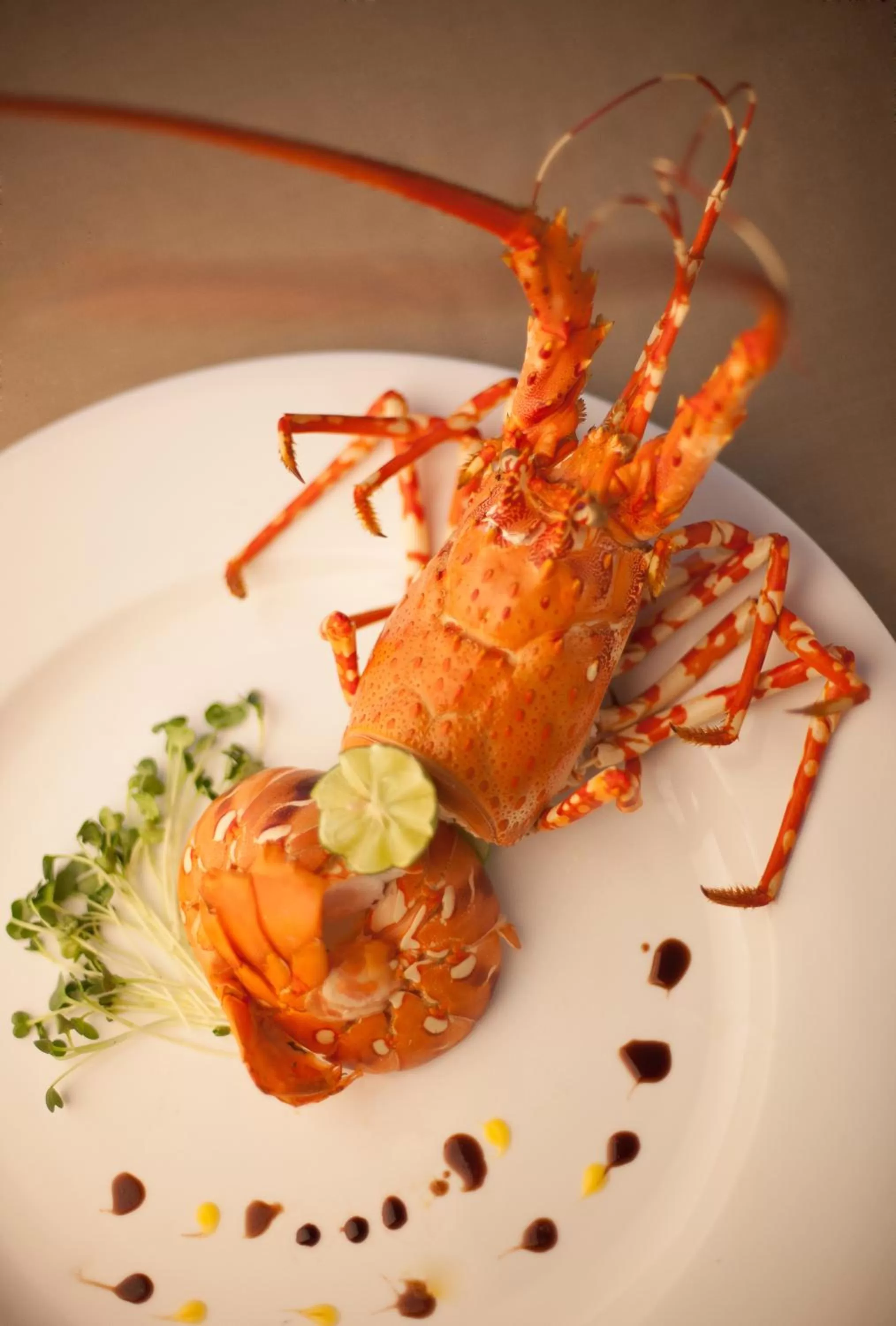 Food close-up in Aquari Hotel