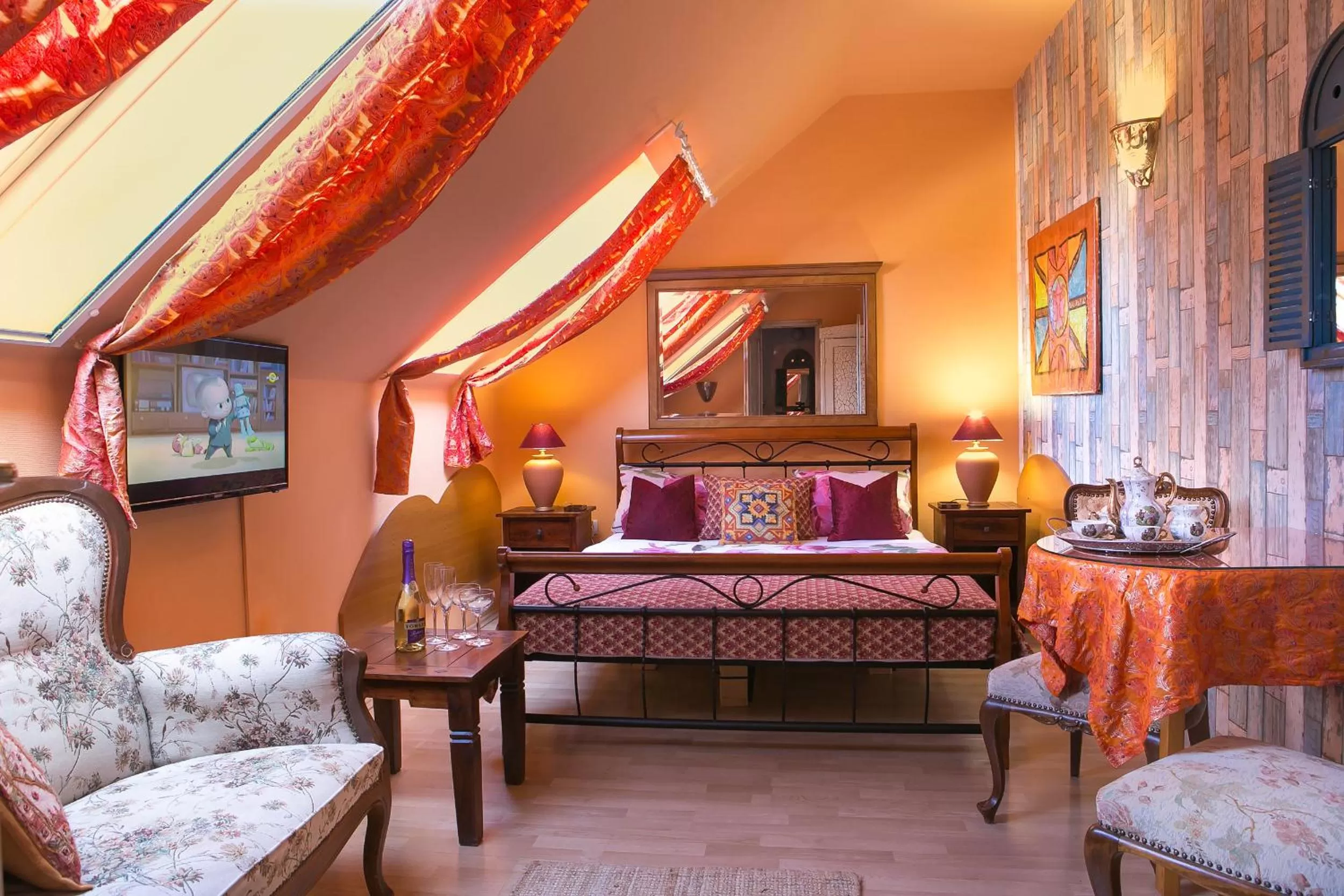 Seating Area in Green Park Villa