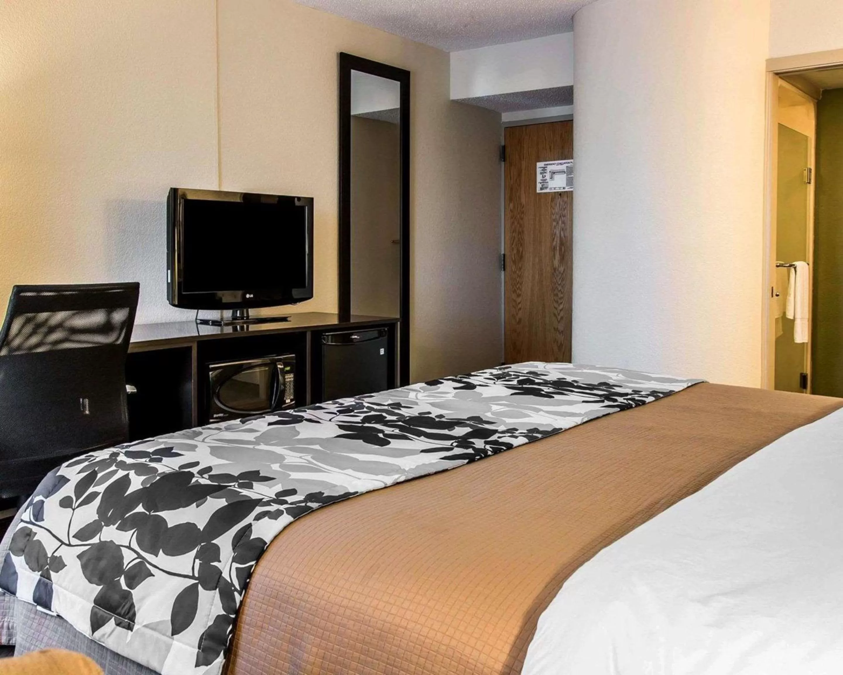 Photo of the whole room, Bed in Sleep Inn