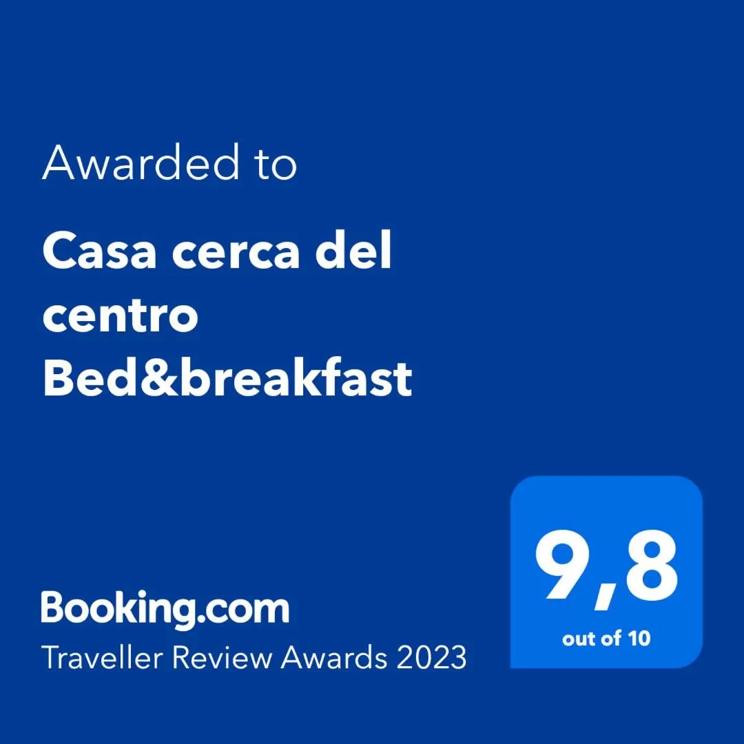 Logo/Certificate/Sign/Award in Casa cerca del centro Bed&breakfast