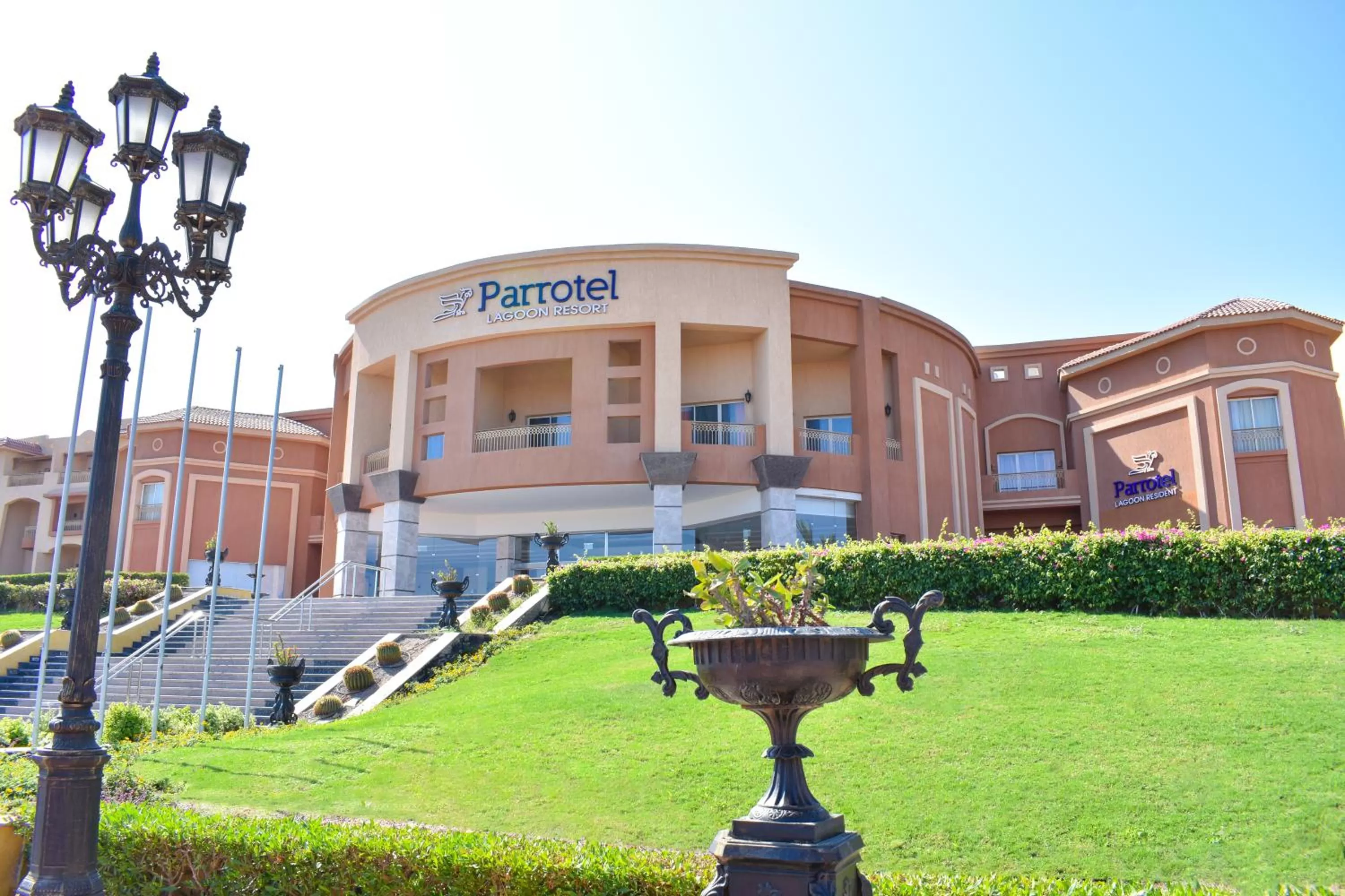 Property building in Parrotel Lagoon Waterpark Resort