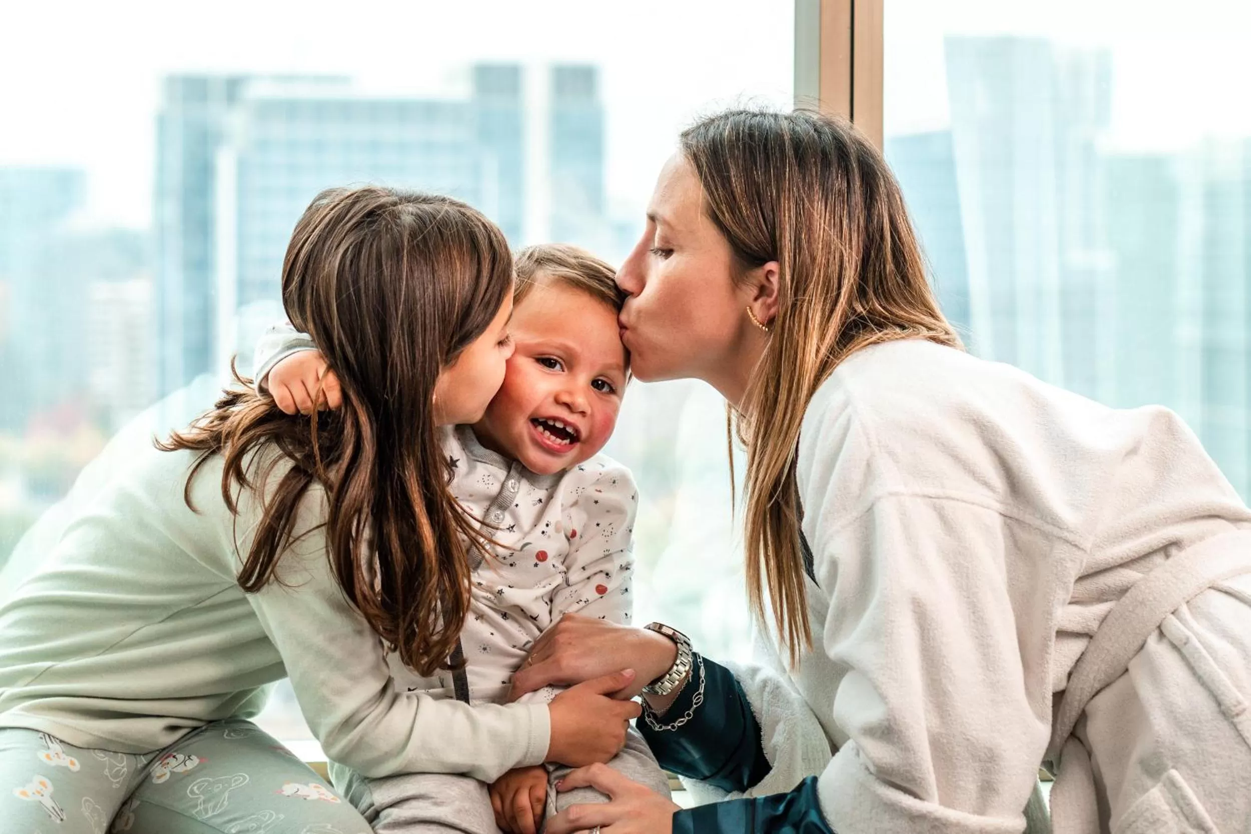 children in Santiago Marriott Hotel