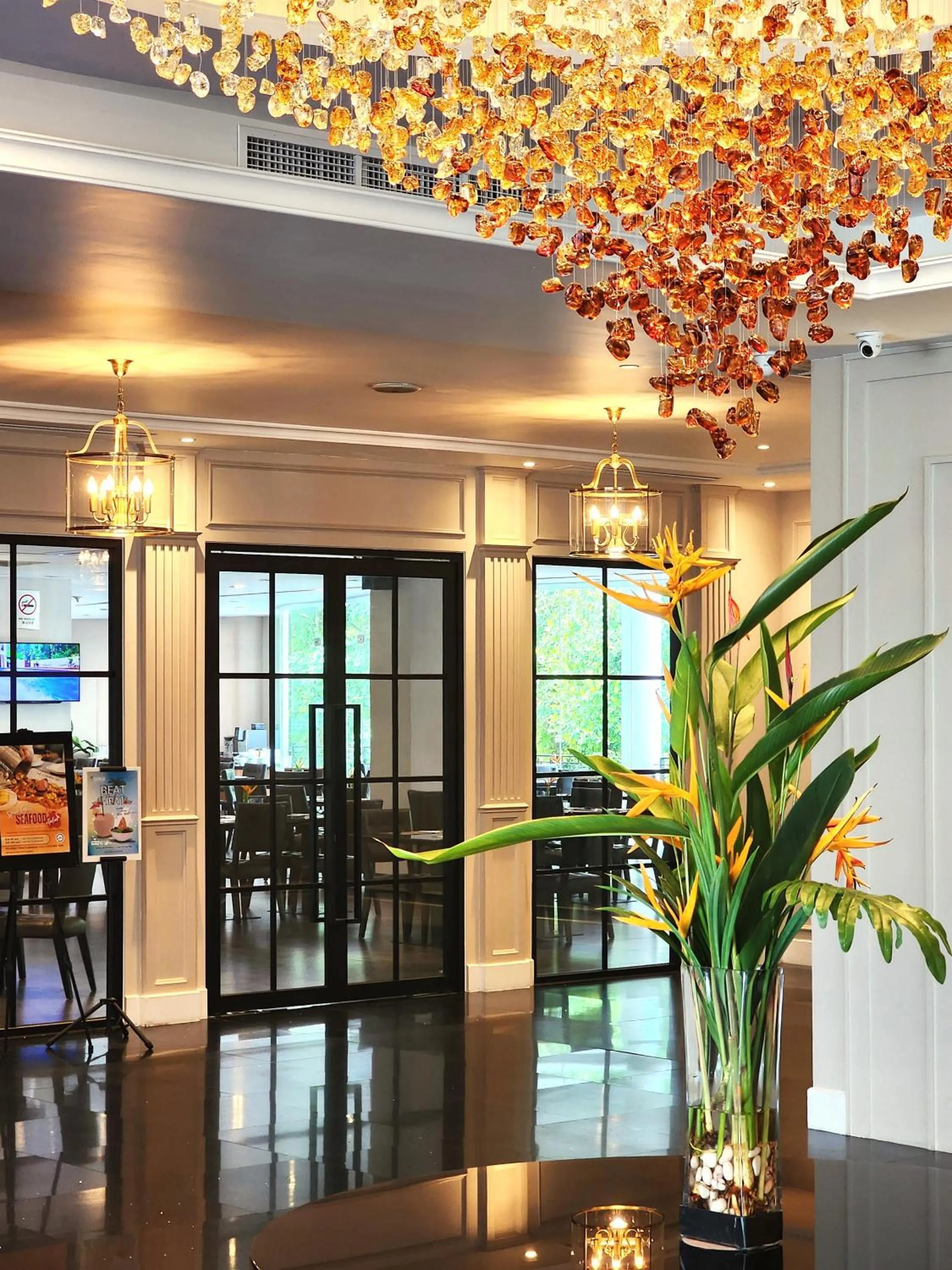 Lobby or reception in The Palace Hotel Kota Kinabalu