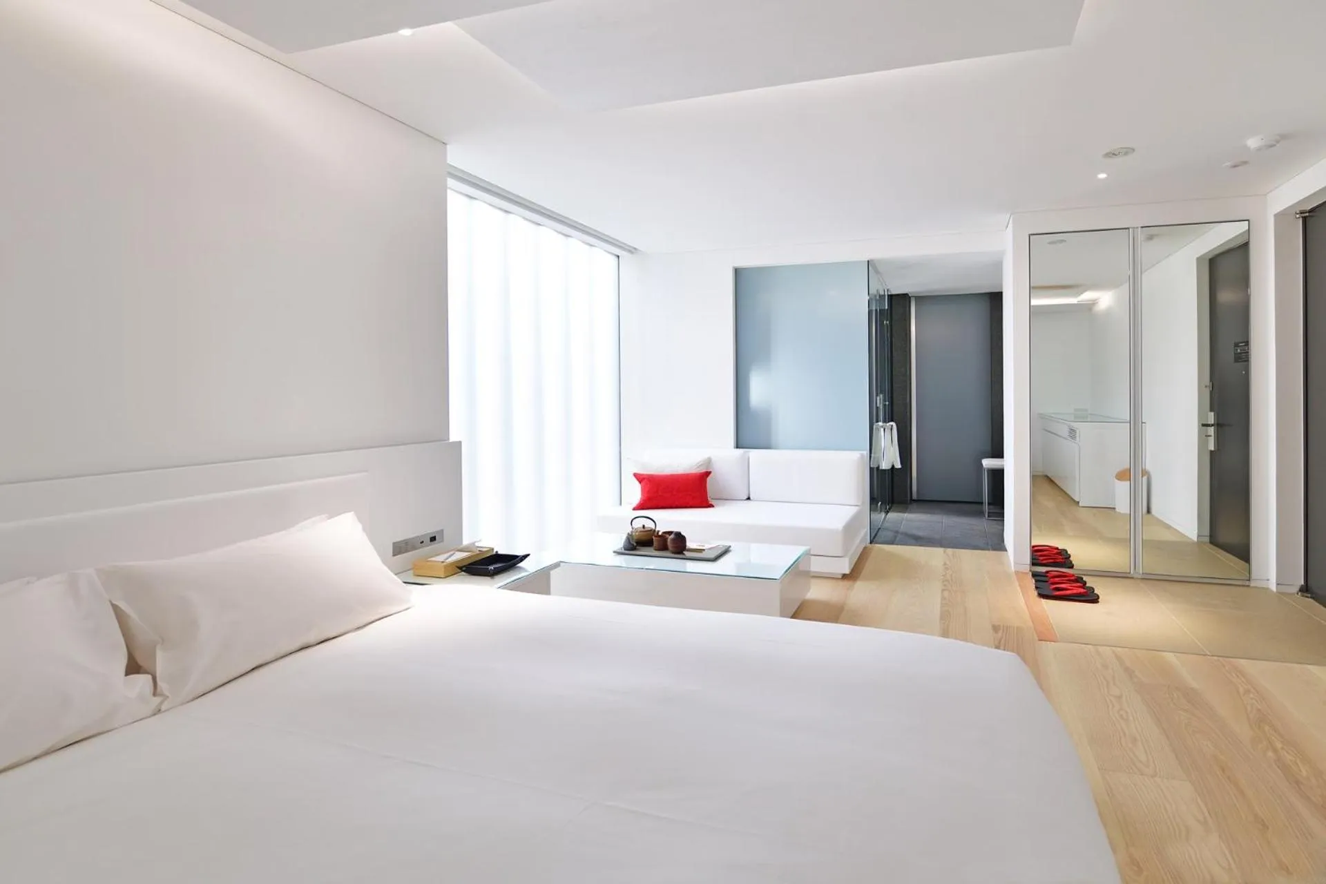 Photo of the whole room, Bed in MOGANA