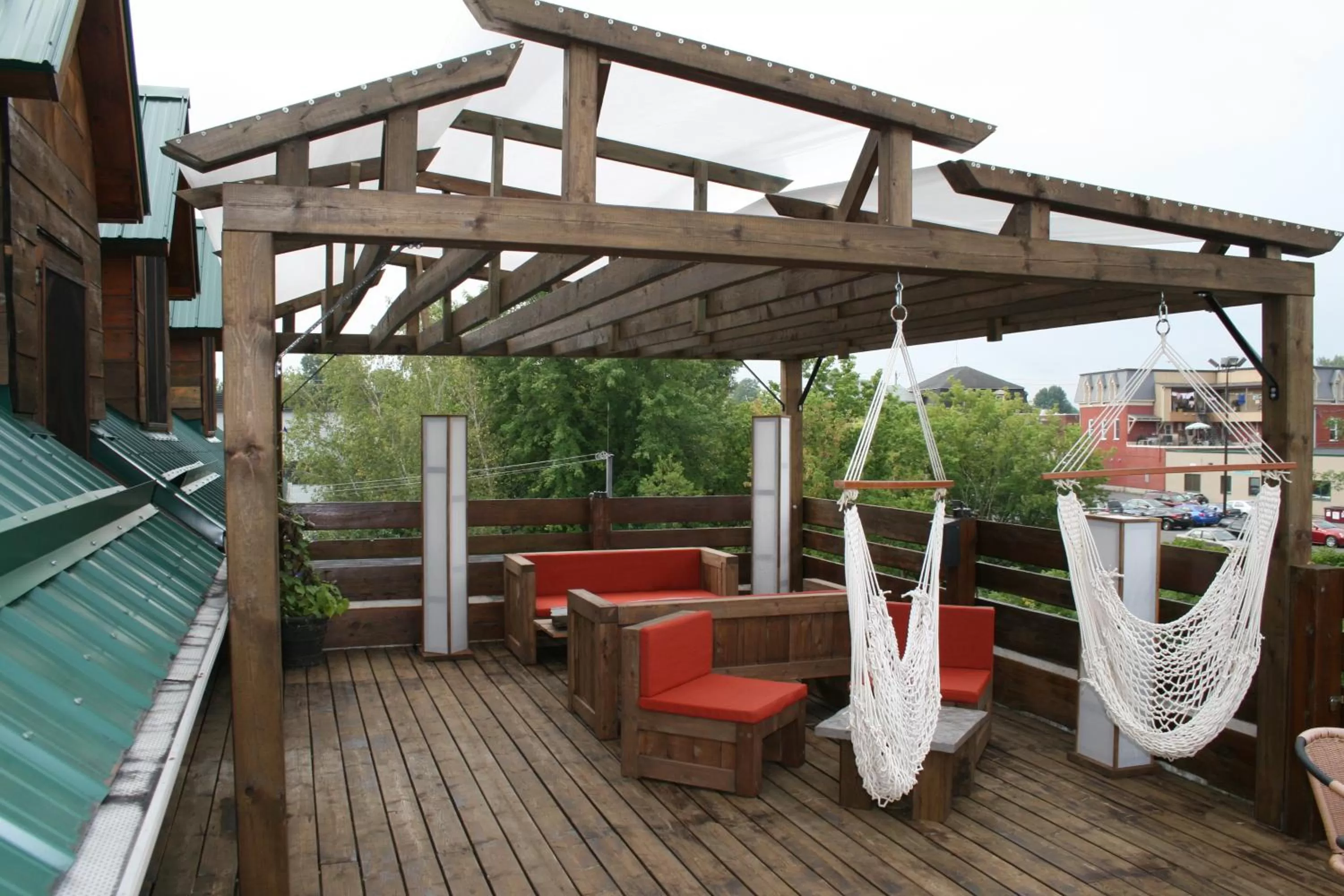Balcony/Terrace in Manoir Ramezay
