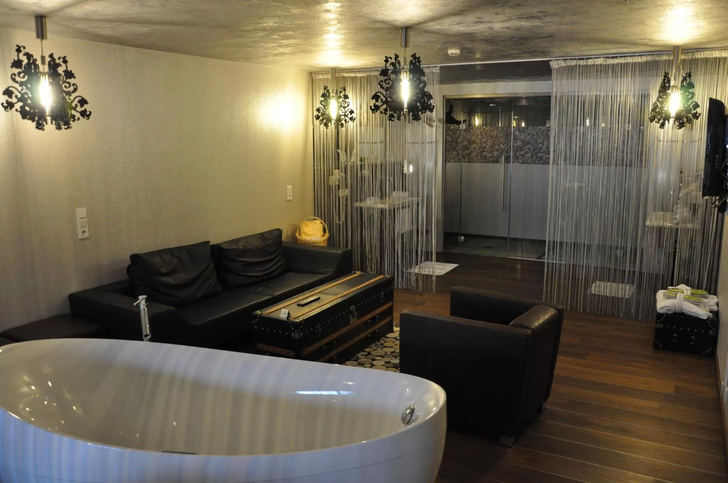 Living room in Hotel Alpine Palace