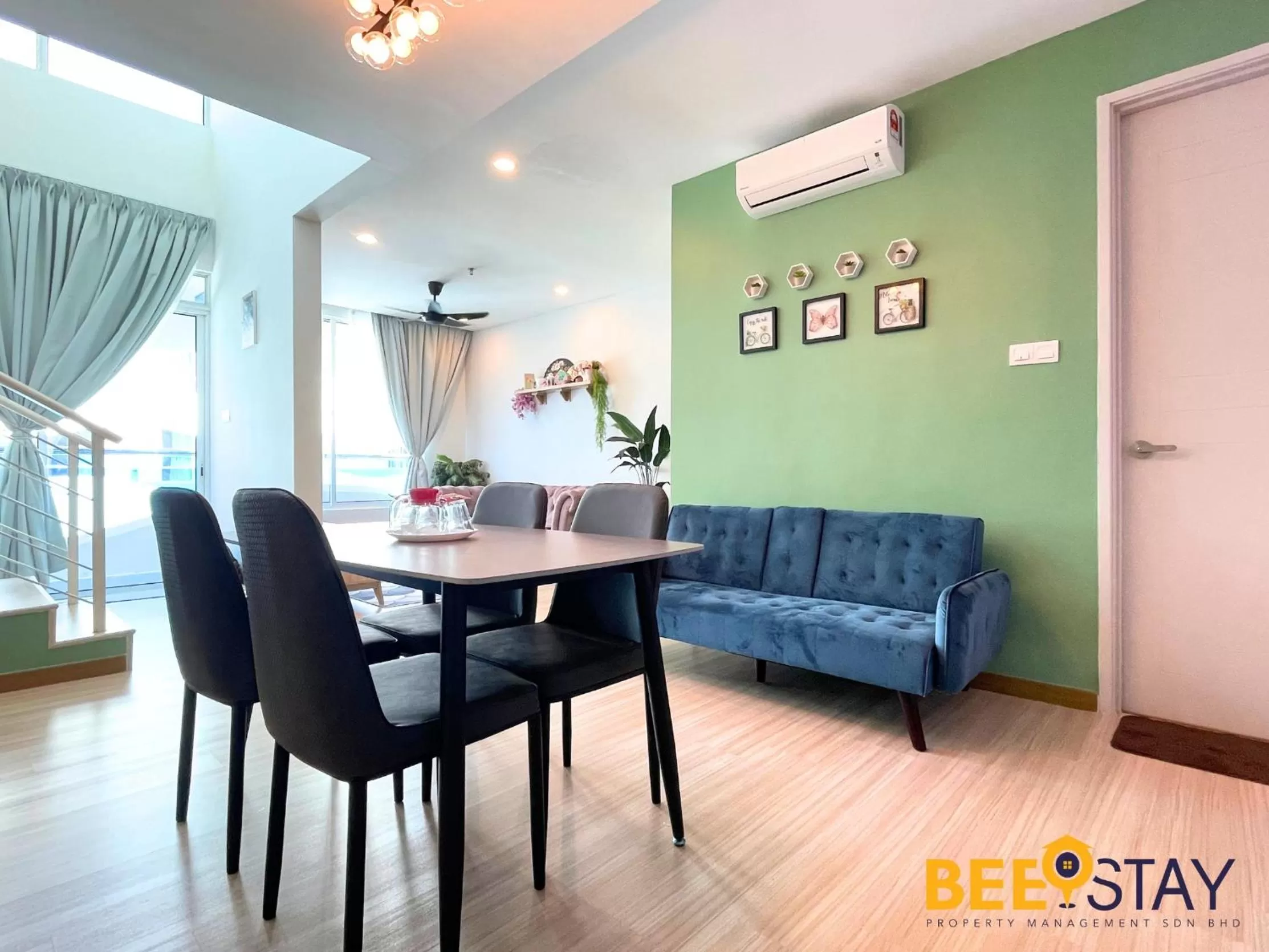 Seating Area in The Wave Suites Melaka by BEESTAY