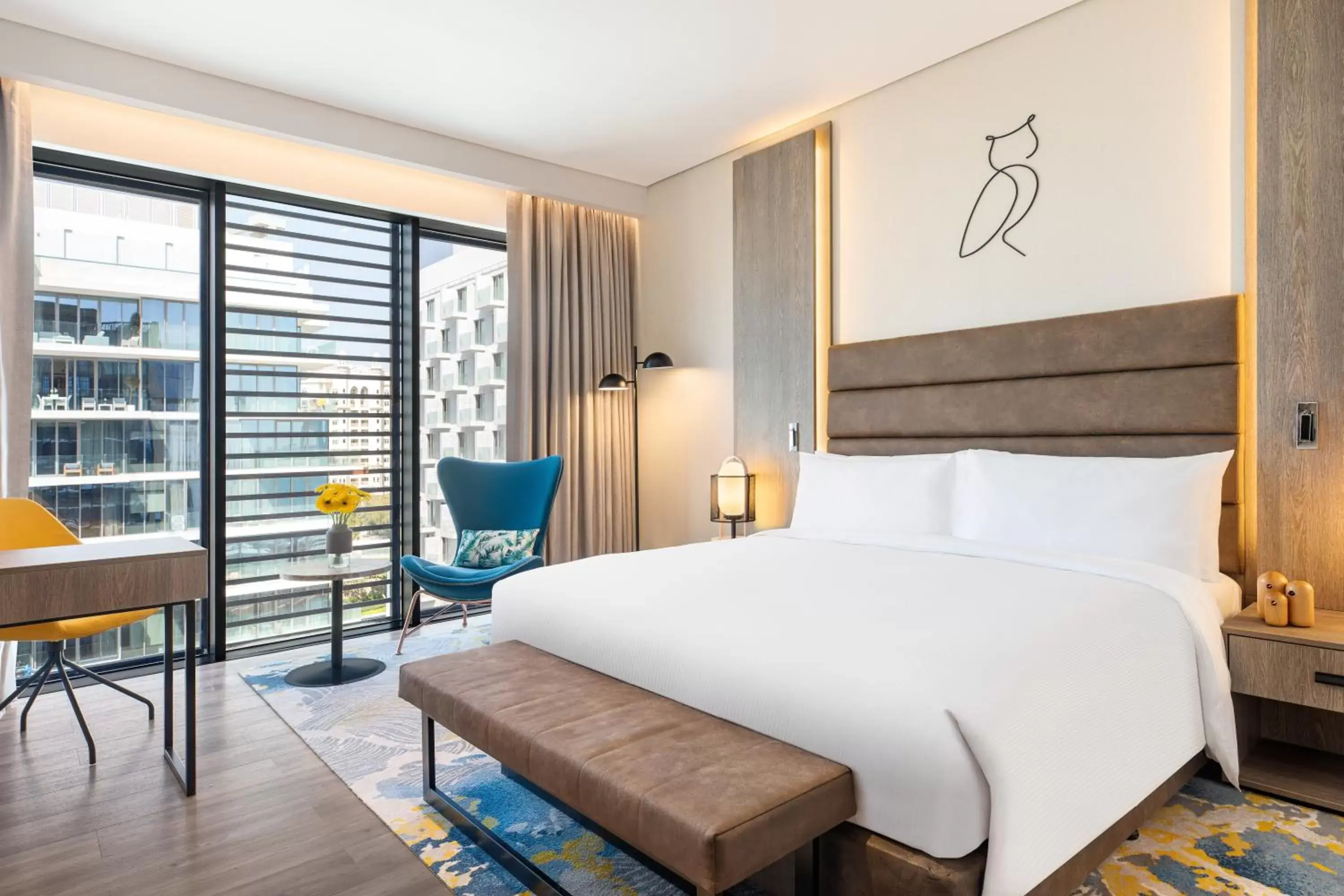 One-Bedroom Suite with Sofa Bed and City View in voco Dubai The Palm by IHG One-Bedroom Suite with Sofa Bed and City View in voco Dubai The Palm by IHG