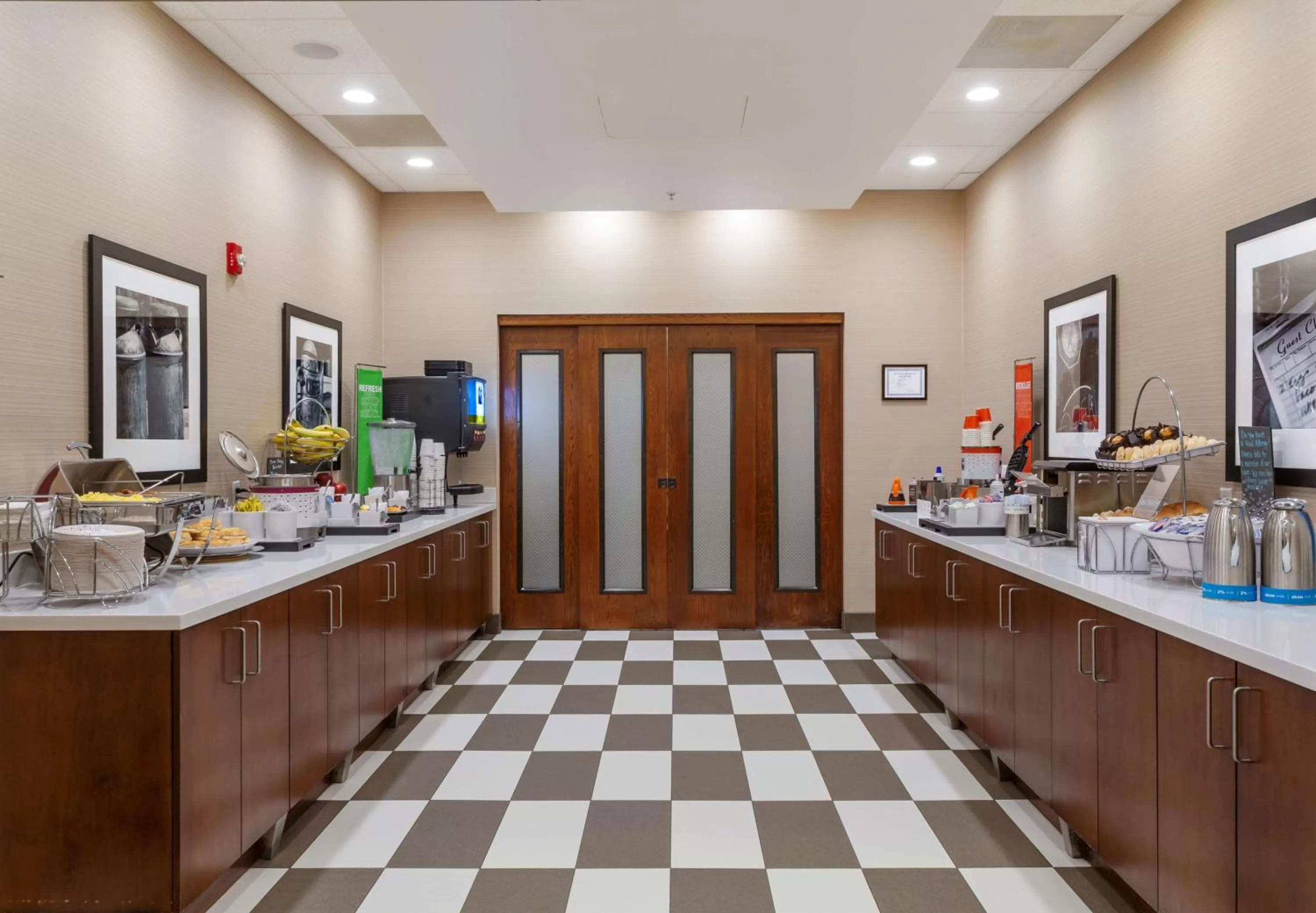 Breakfast in Hampton Inn Salt Lake City Downtown