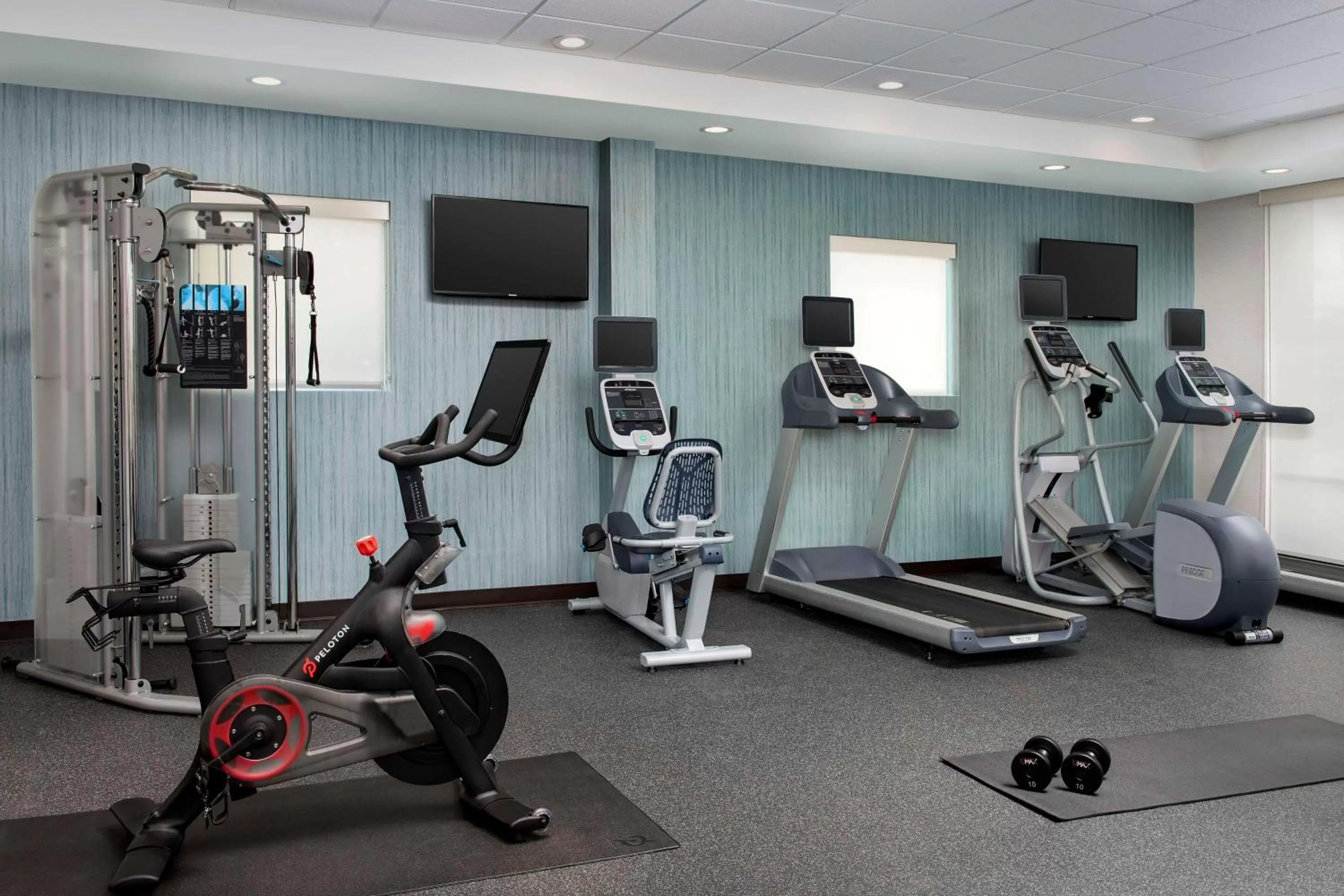 Fitness centre/facilities in Home2 Suites by Hilton Lexington University / Medical Center
