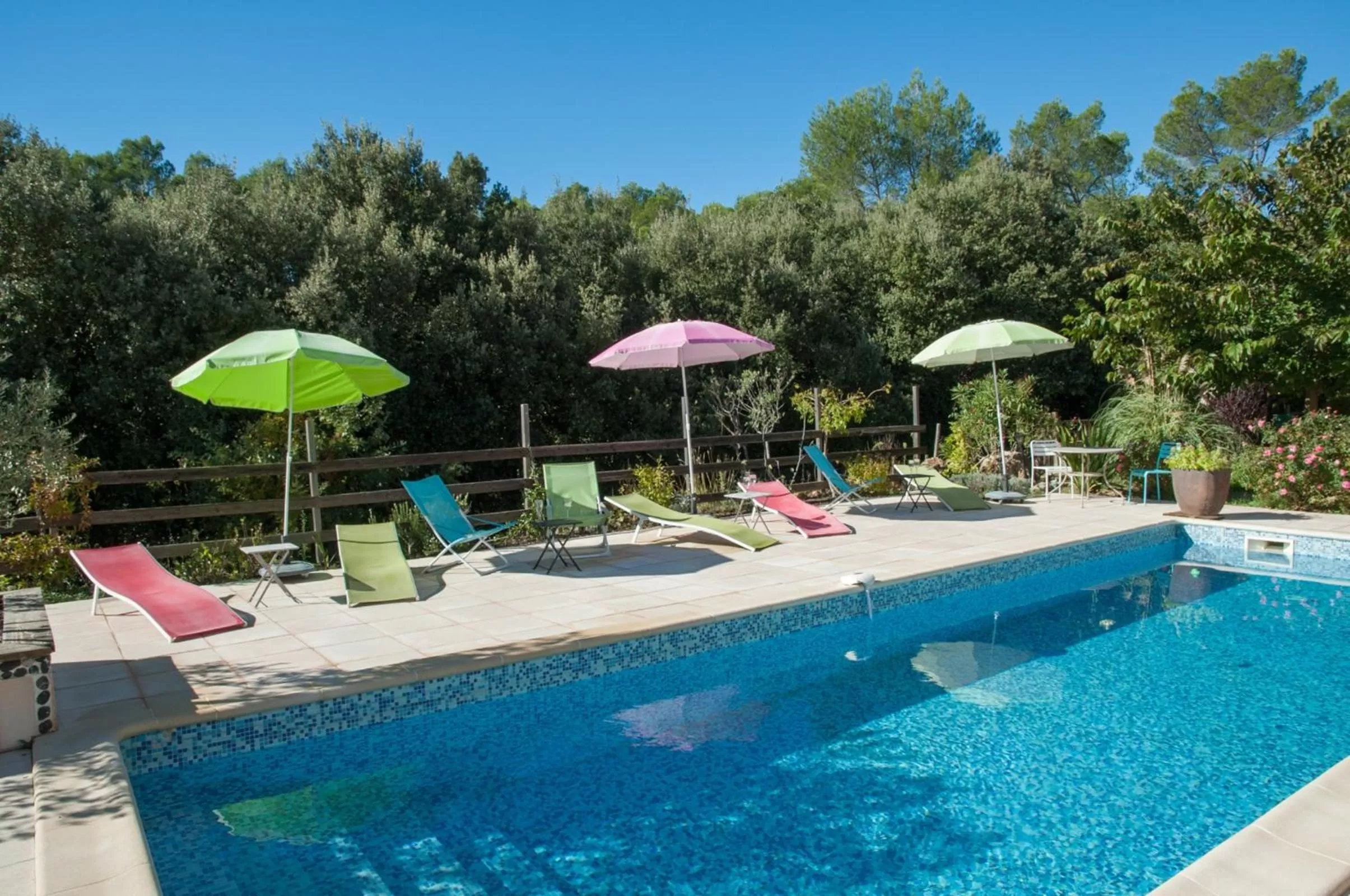 Patio in Le Mas Pinède