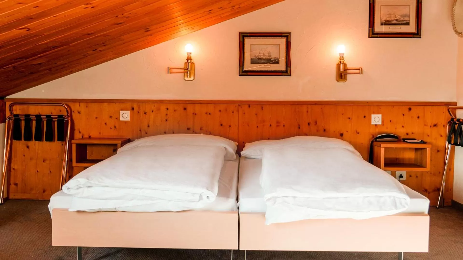 Bed in Hillsite Smart Hotel Flims