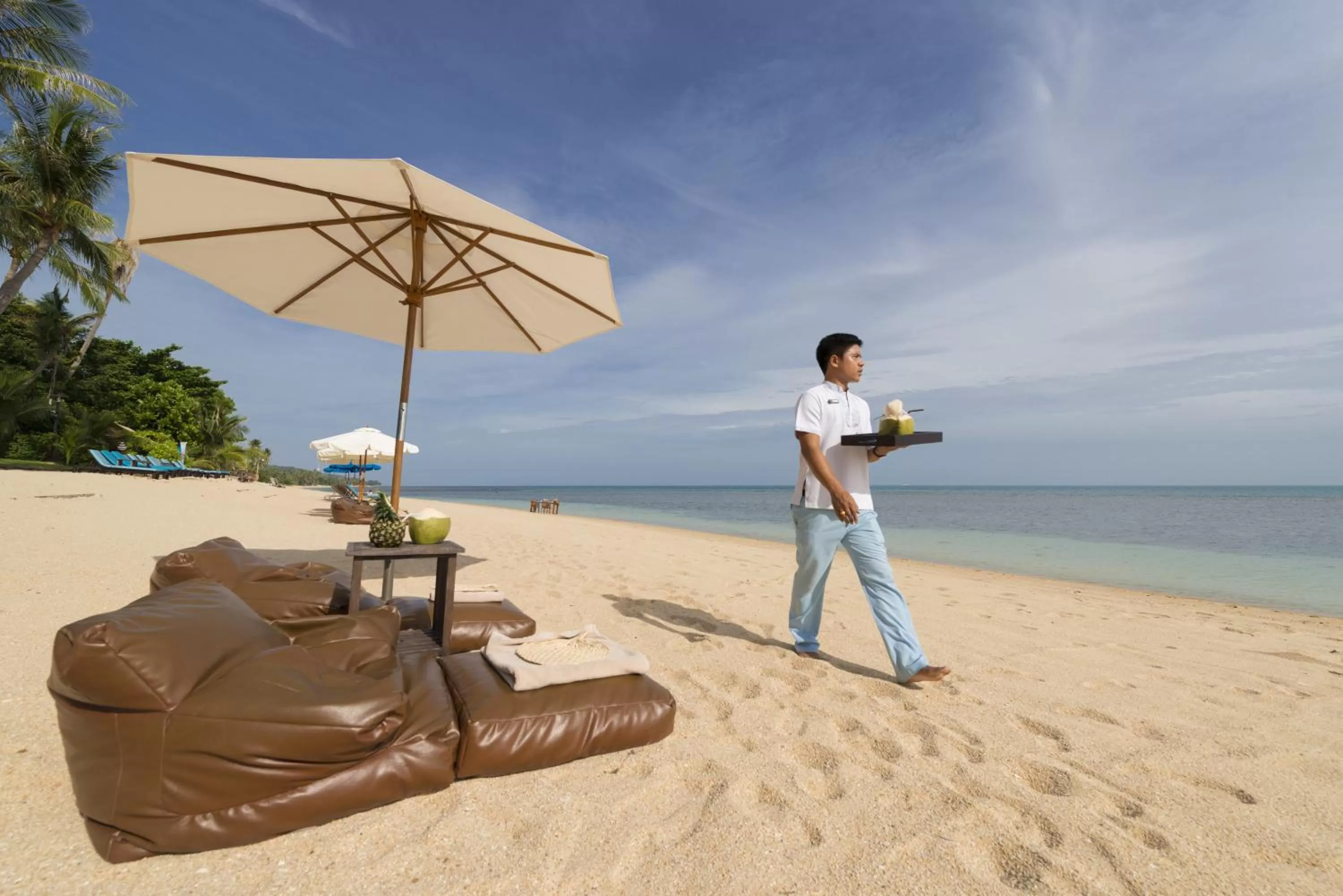 Beach in The Sea Koh Samui Resort and Residences by Tolani