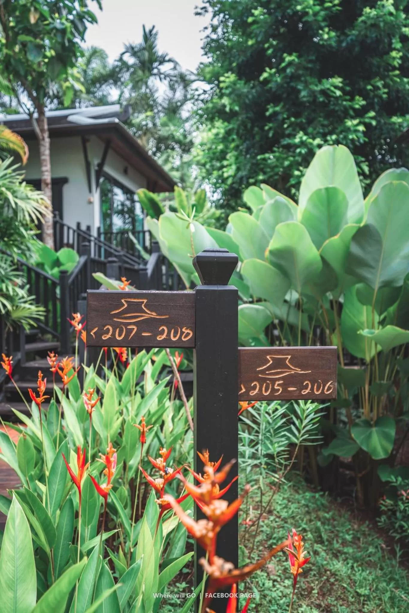 Garden in Numsai Khaosuay Resort
