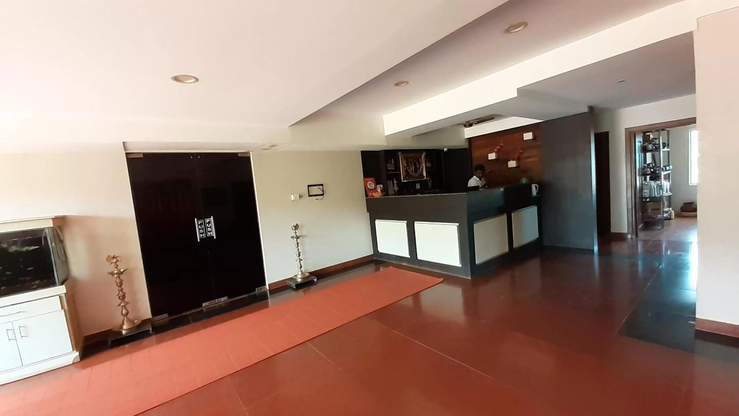 Lobby or reception in Hotel Balaji Inn