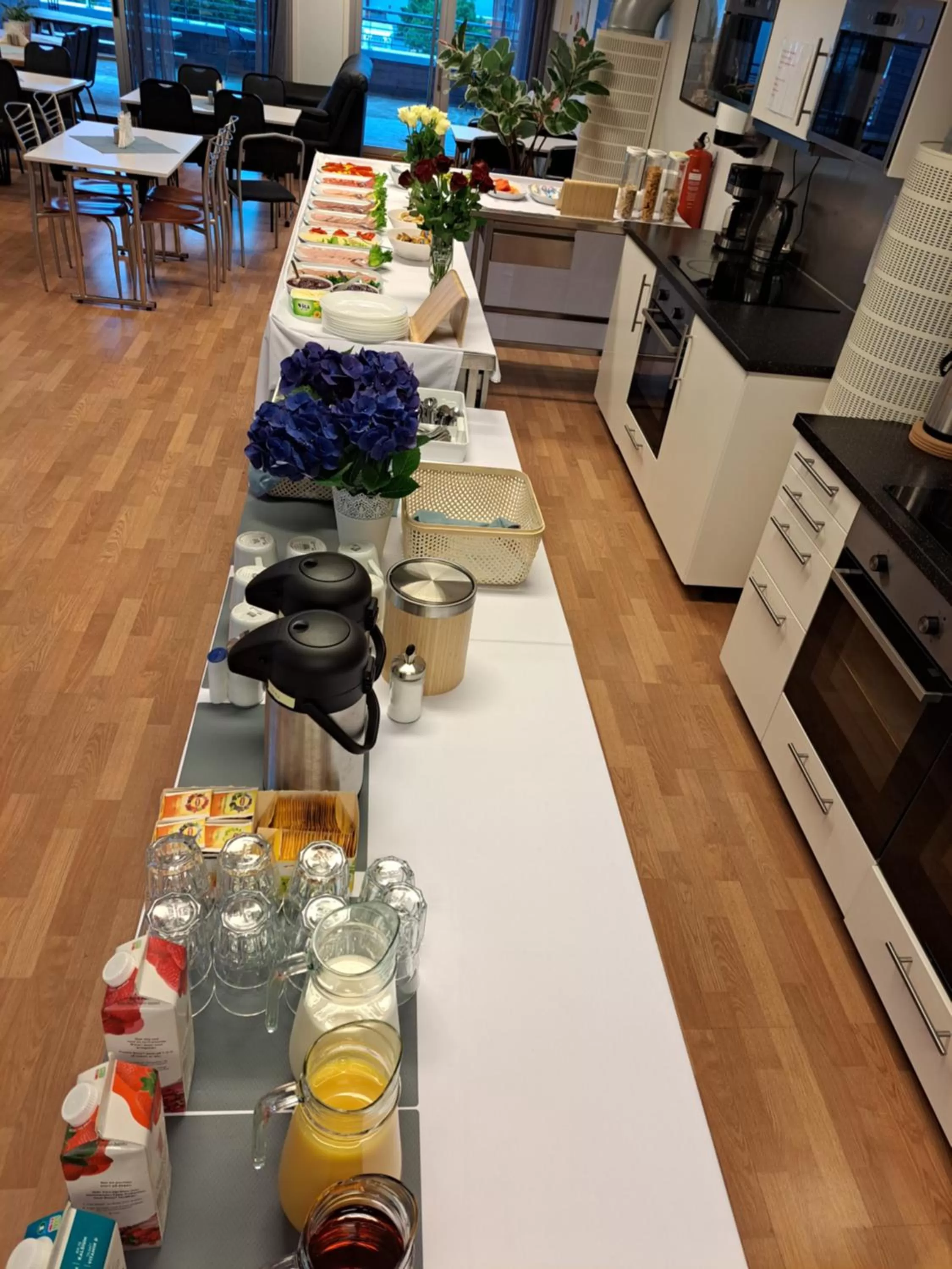 Food and drinks in Motell Svinesundparken